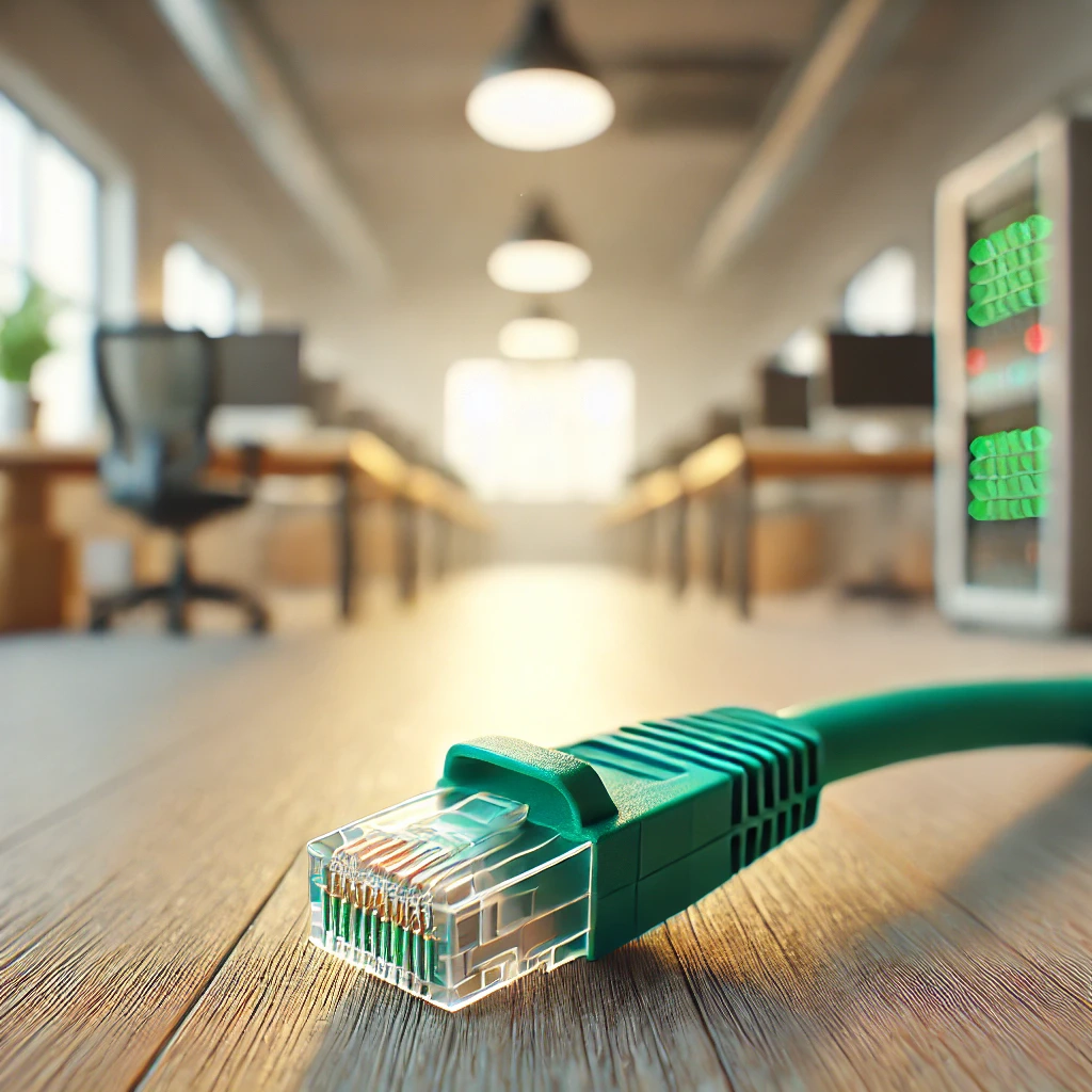 CAT6 Patch Kablo, 1 metre, Yeşil