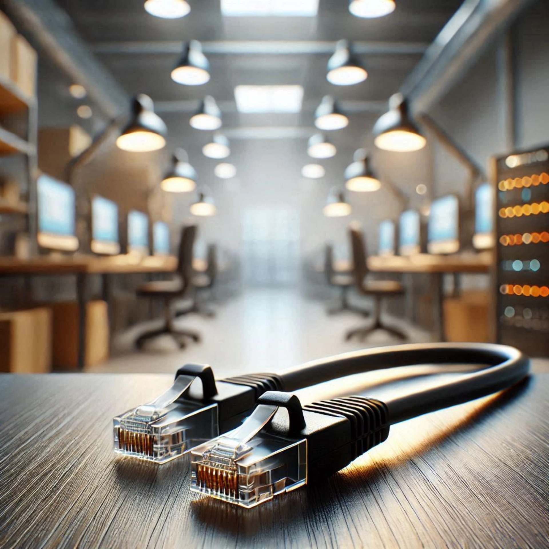 CAT6A U/UTP Patch Kablo - 10 metre, Siyah