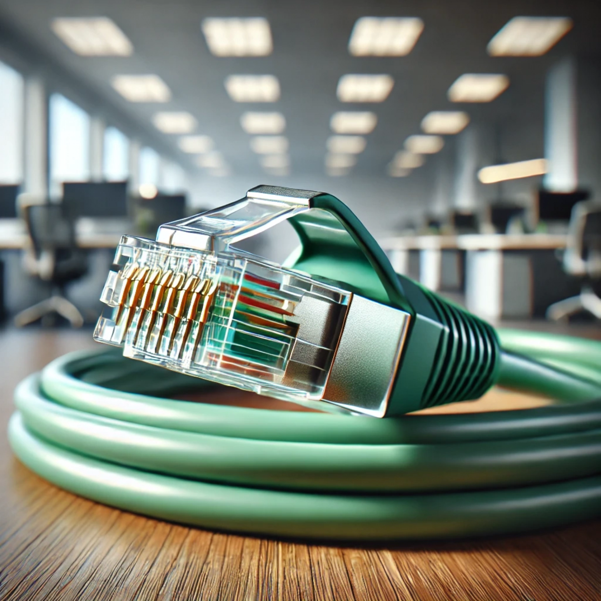 CAT7 Patch Kablo - 10 metre, Yeşil