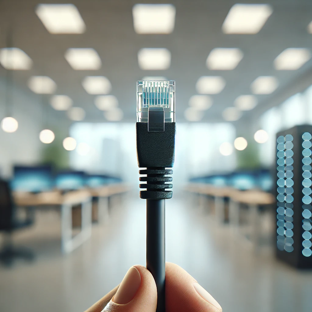 CAT6 Patch Kablo, 15 metre, Siyah