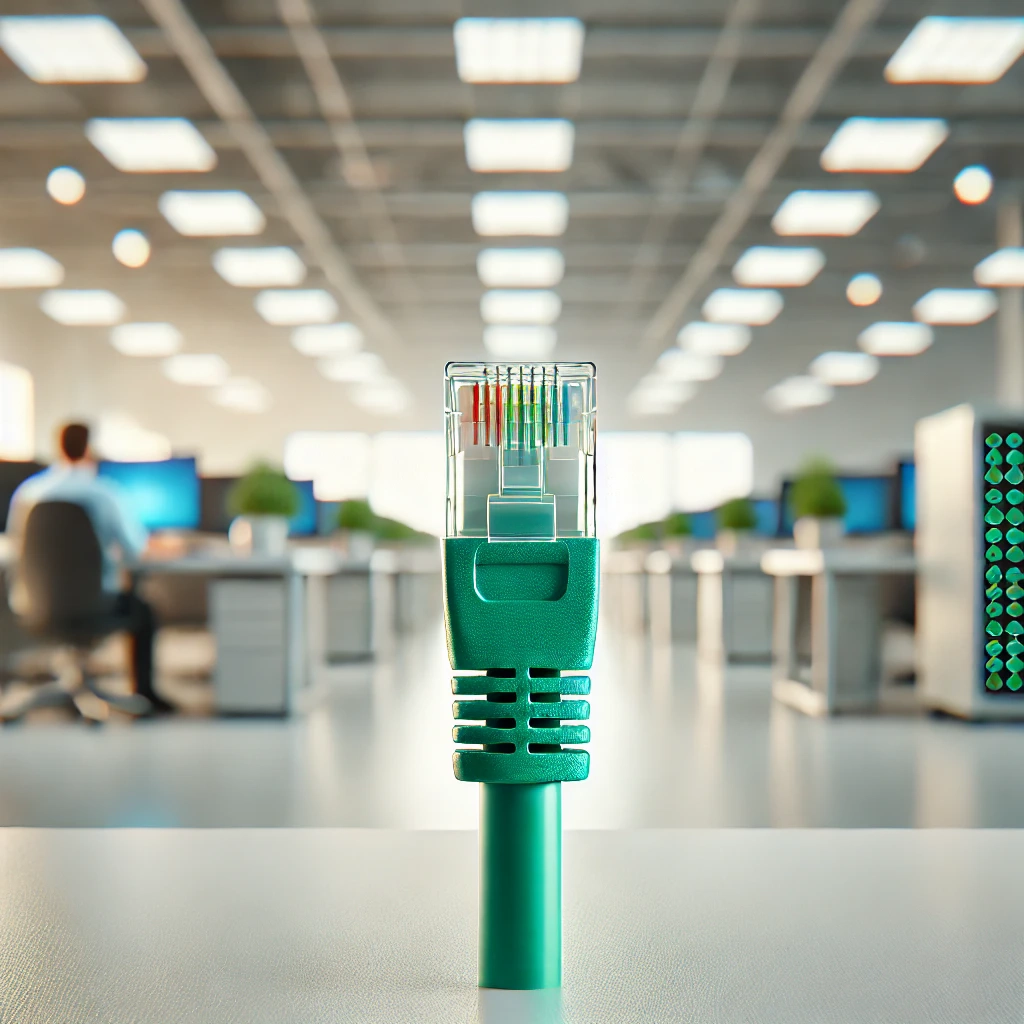 CAT6 Patch Kablo, 15 metre, Yeşil