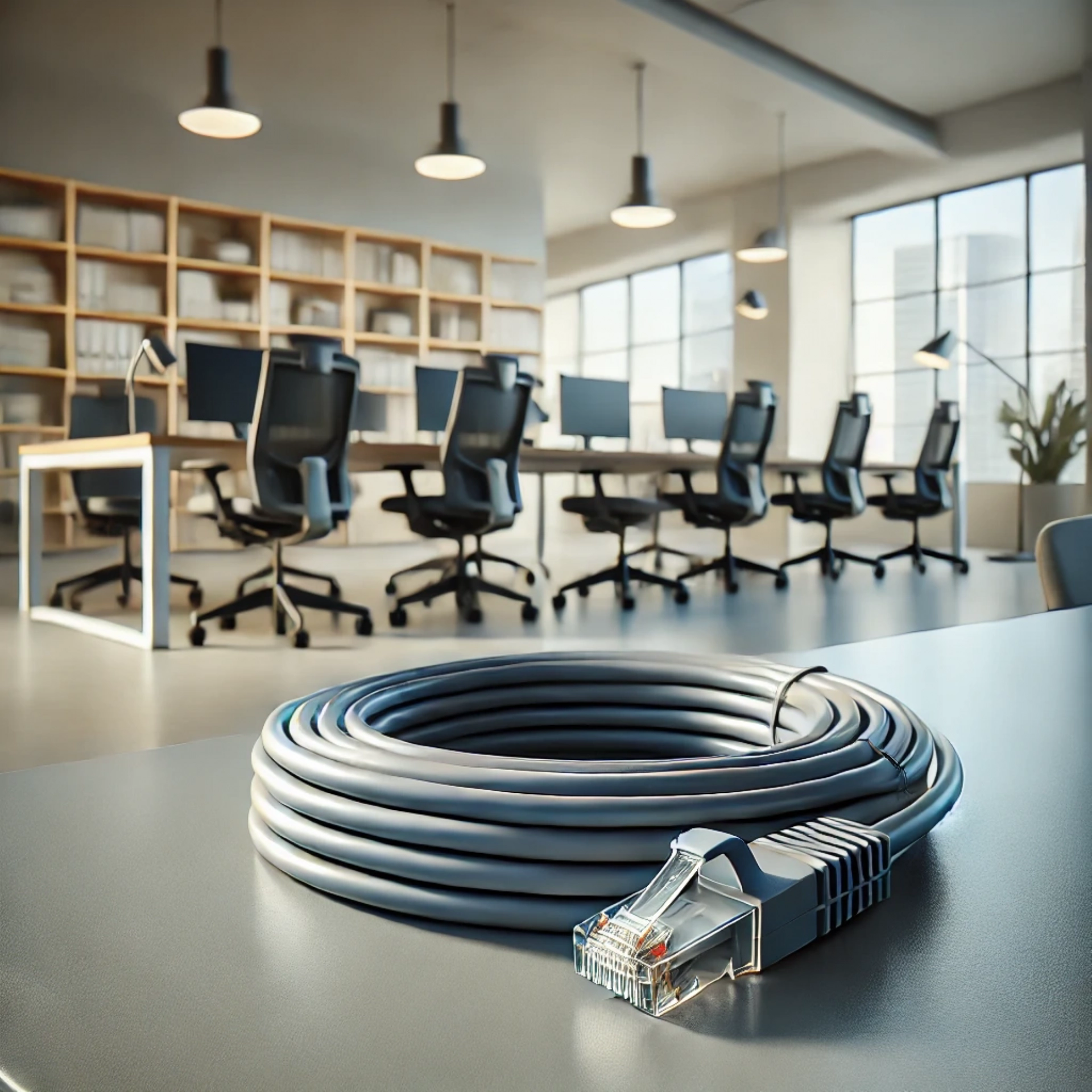 CAT6A SF/UTP Patch Kablo - 15 metre, Gri