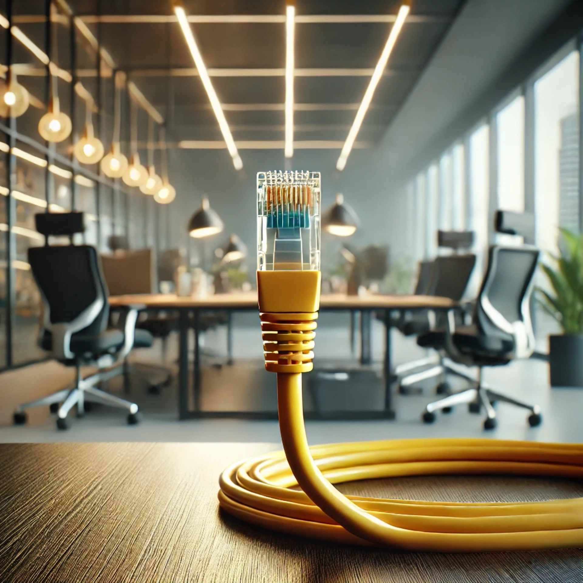 CAT6A F/UTP Patch Kablo - 15 metre, Sarı