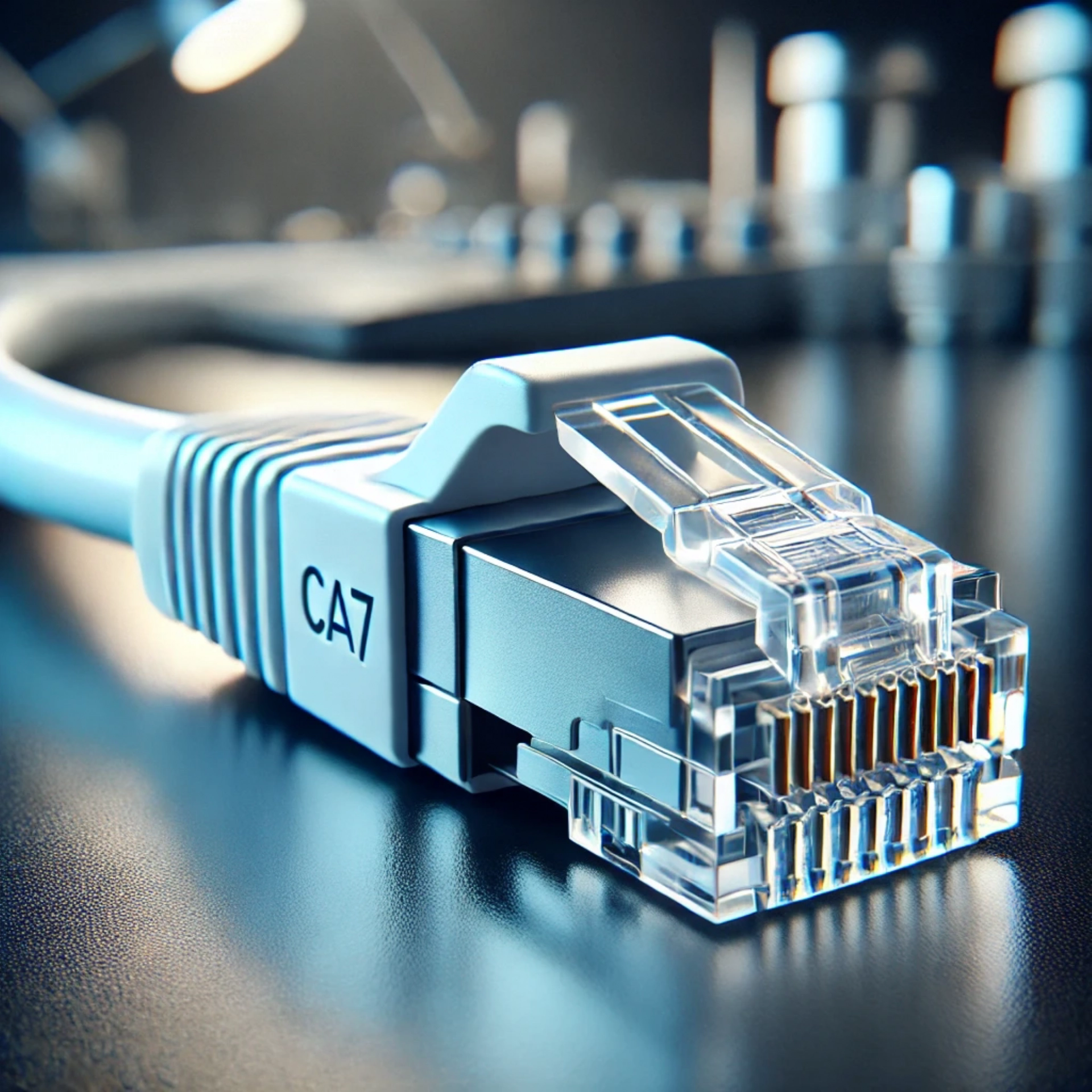 CAT7 Patch Kablo - 1 metre, Beyaz