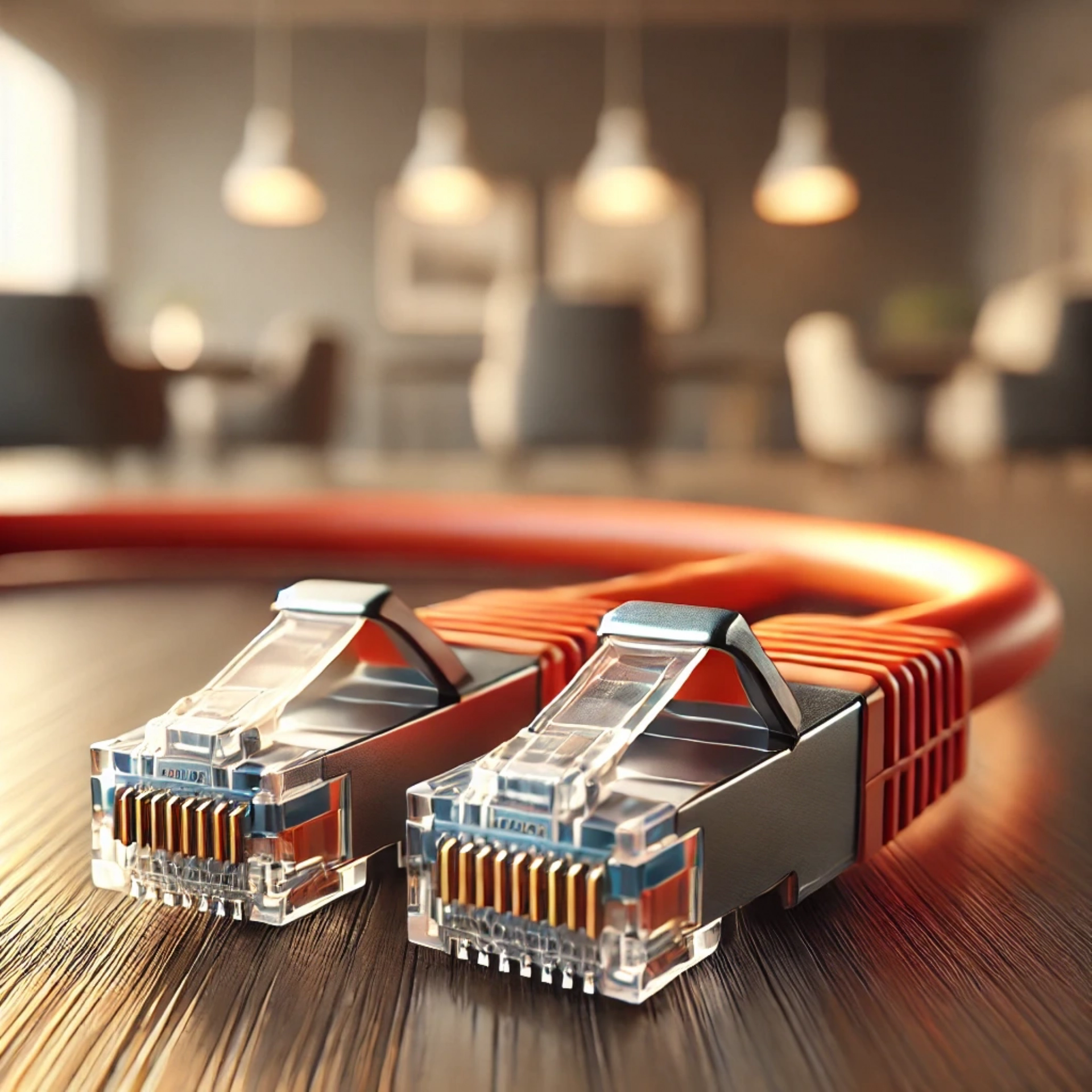 CAT7 Patch Kablo - 1 metre, Turuncu