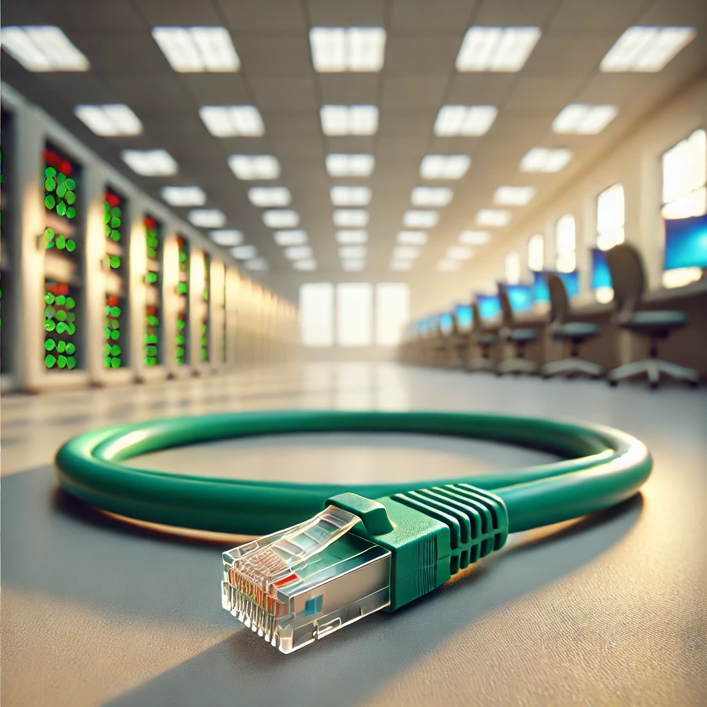 CAT6 Patch Kablo, 20 metre, Yeşil