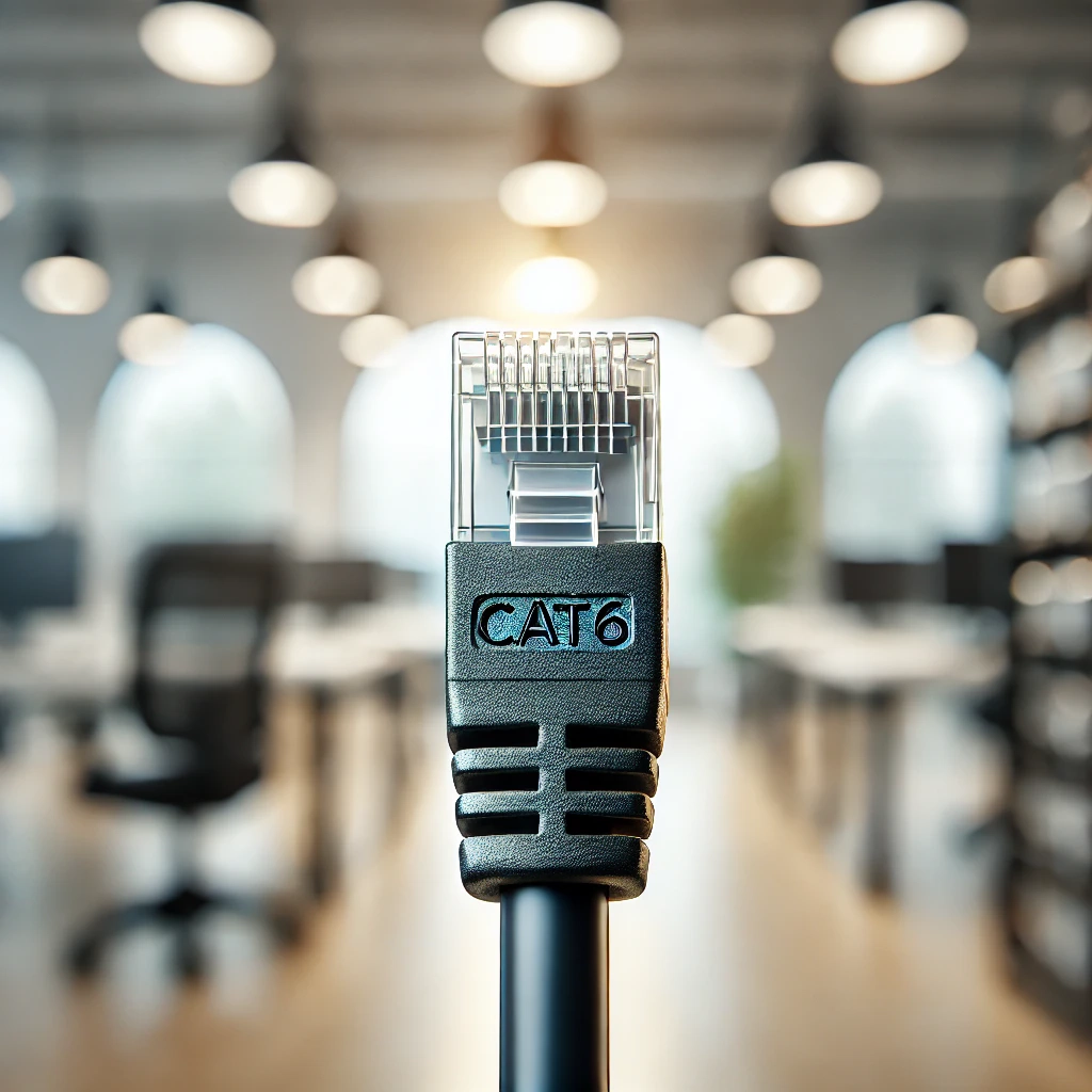 CAT6 Patch Kablo, 2 metre, Siyah