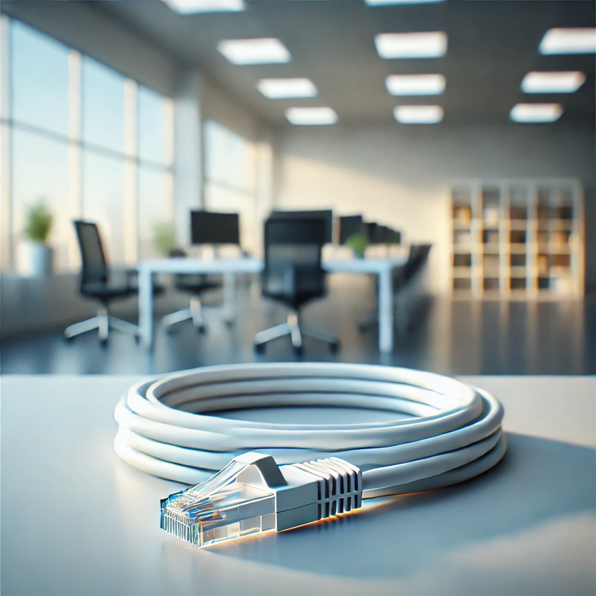 CAT6A SF/UTP Patch Kablo - 20cm, Beyaz