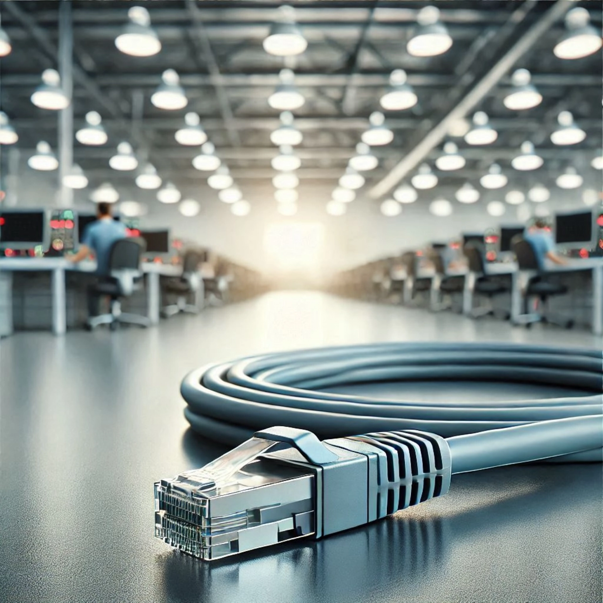 CAT6A S/FTP Patch Kablo - 20 metre, Gri