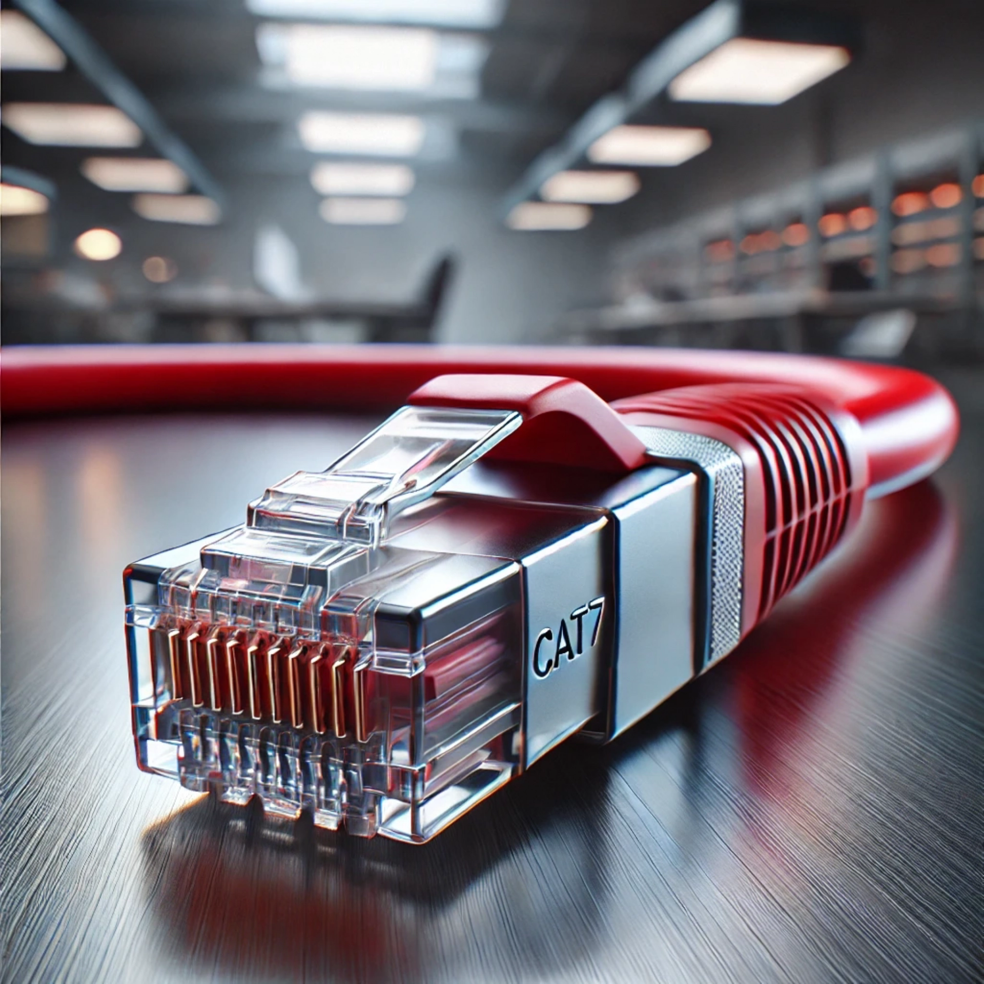 CAT7 Patch Kablo - 20 metre, Kırmızı