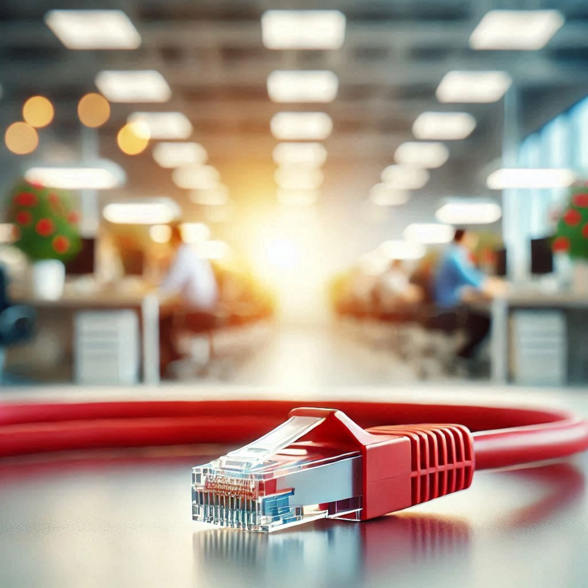 CAT6A F/UTP Patch Kablo - 20 metre, Kırmızı