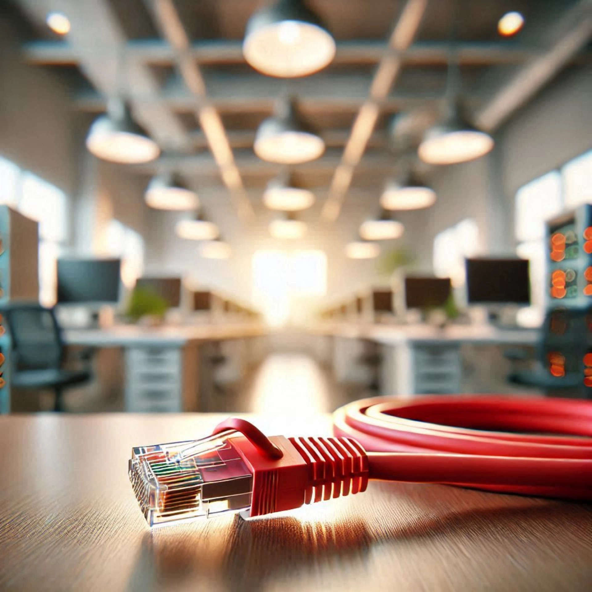 CAT6A S/UTP Patch Kablo - 20 metre, Kırmızı