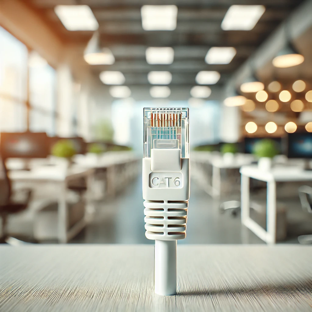 CAT6 Patch Kablo, 25cm, Beyaz