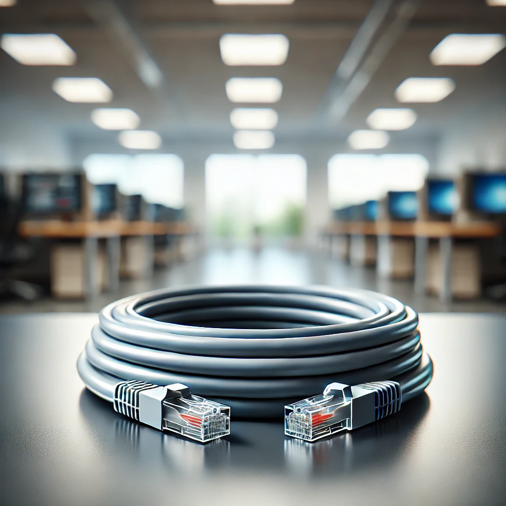 CAT6A F/FTP Patch Kablo - 25cm, Gri