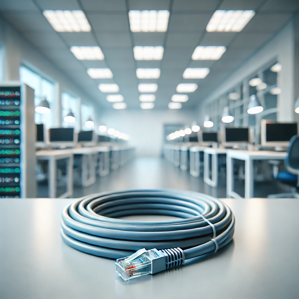 CAT6A S/UTP Patch Kablo - 25cm, Gri