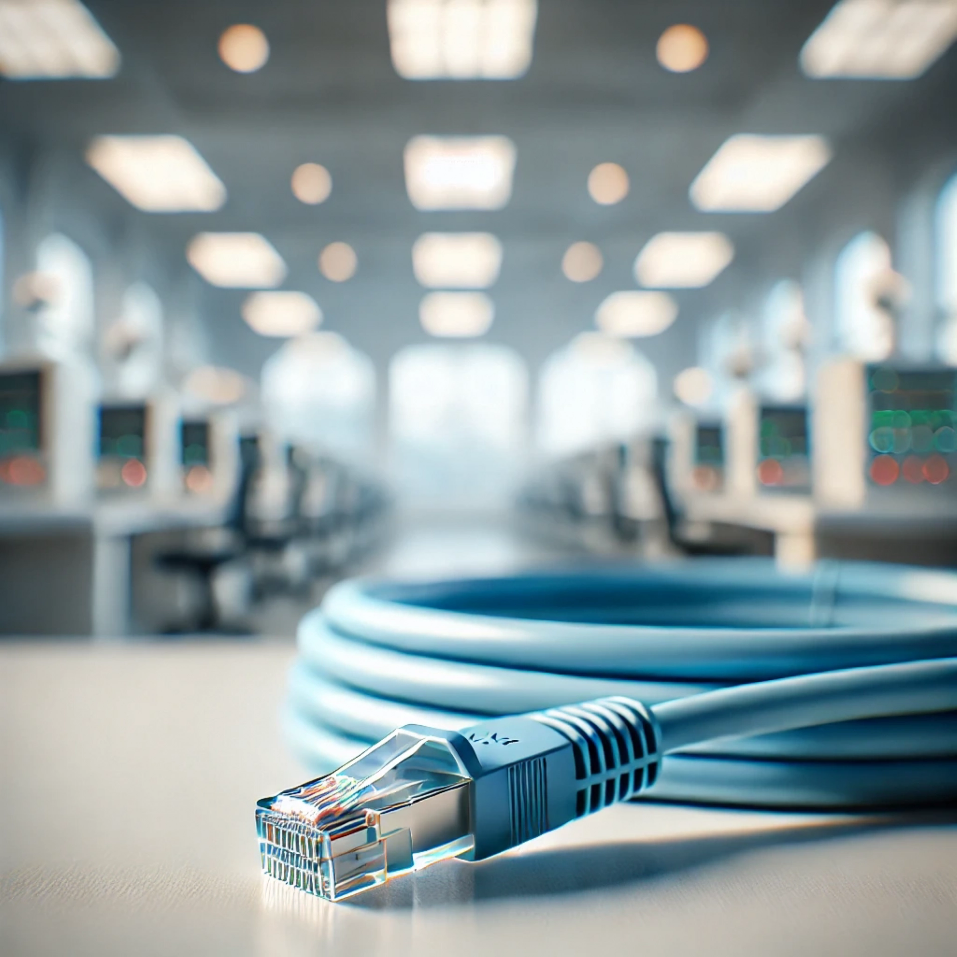 CAT6A S/FTP Patch Kablo - 25cm, Mavi