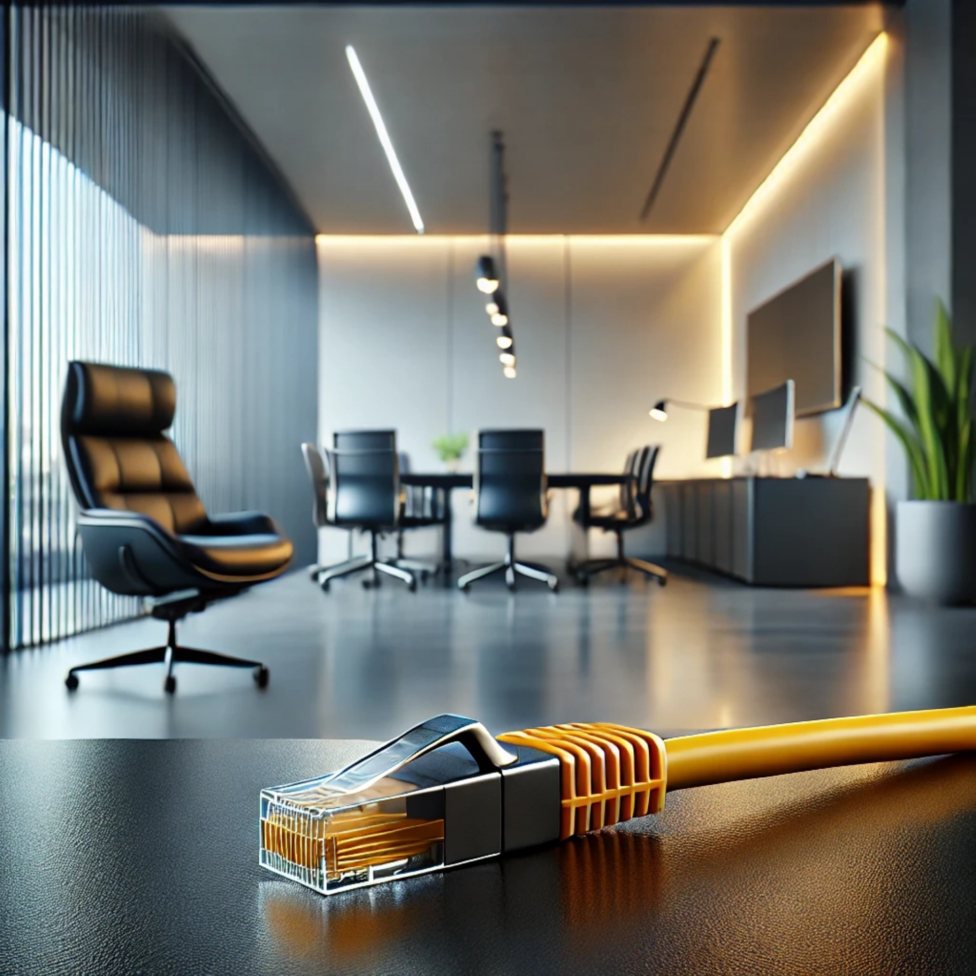 CAT6A SF/UTP Patch Kablo - 25cm, Sarı