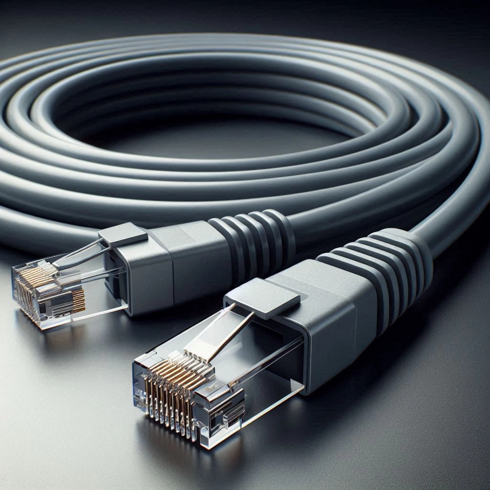 CAT7 Patch Kablo - 2 metre, Gri