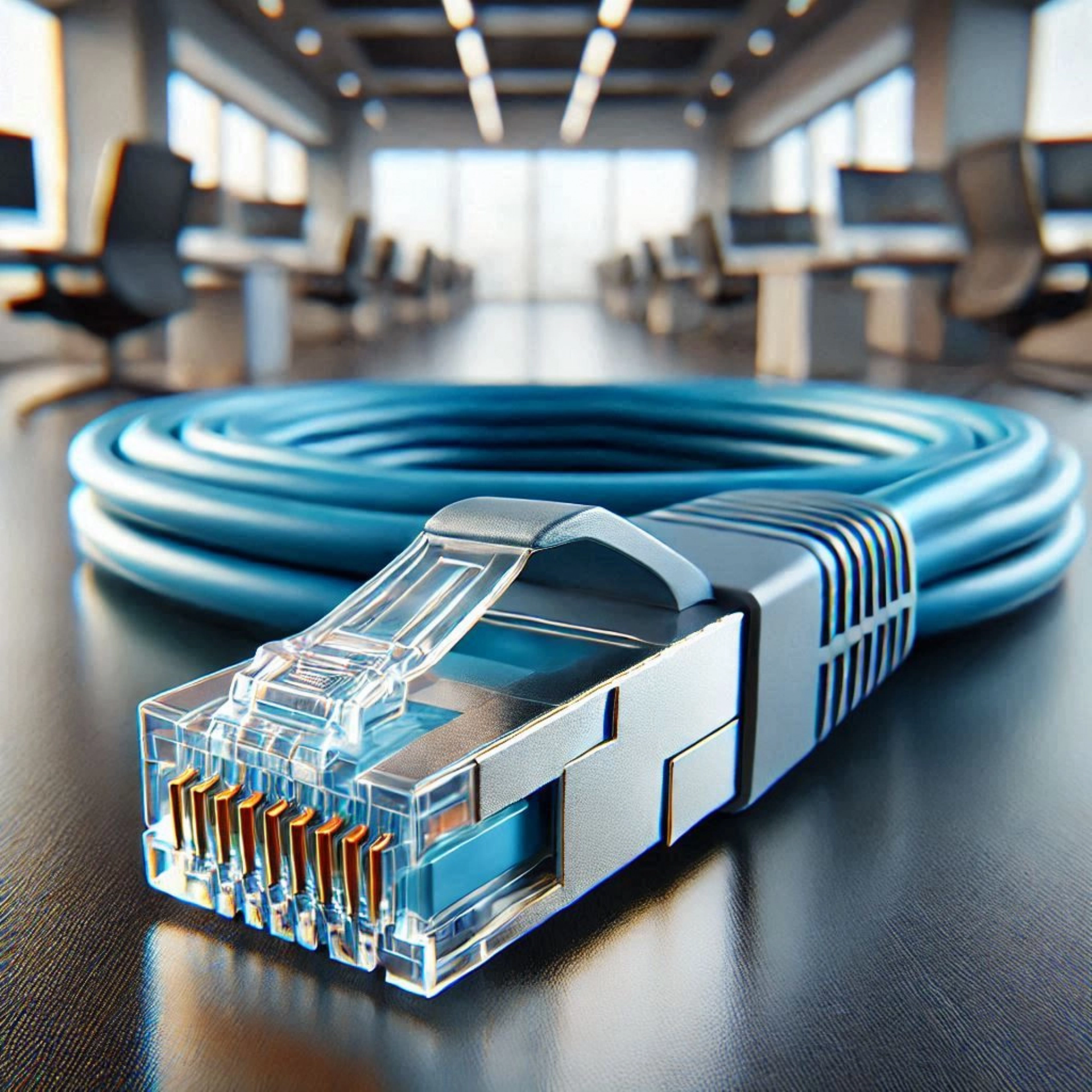 CAT7 Patch Kablo - 2 metre, Mavi