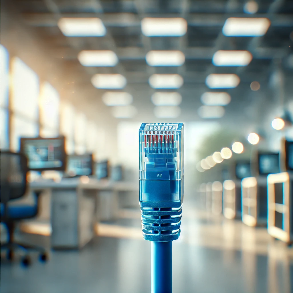 CAT6 Patch Kablo, 30 metre, Mavi