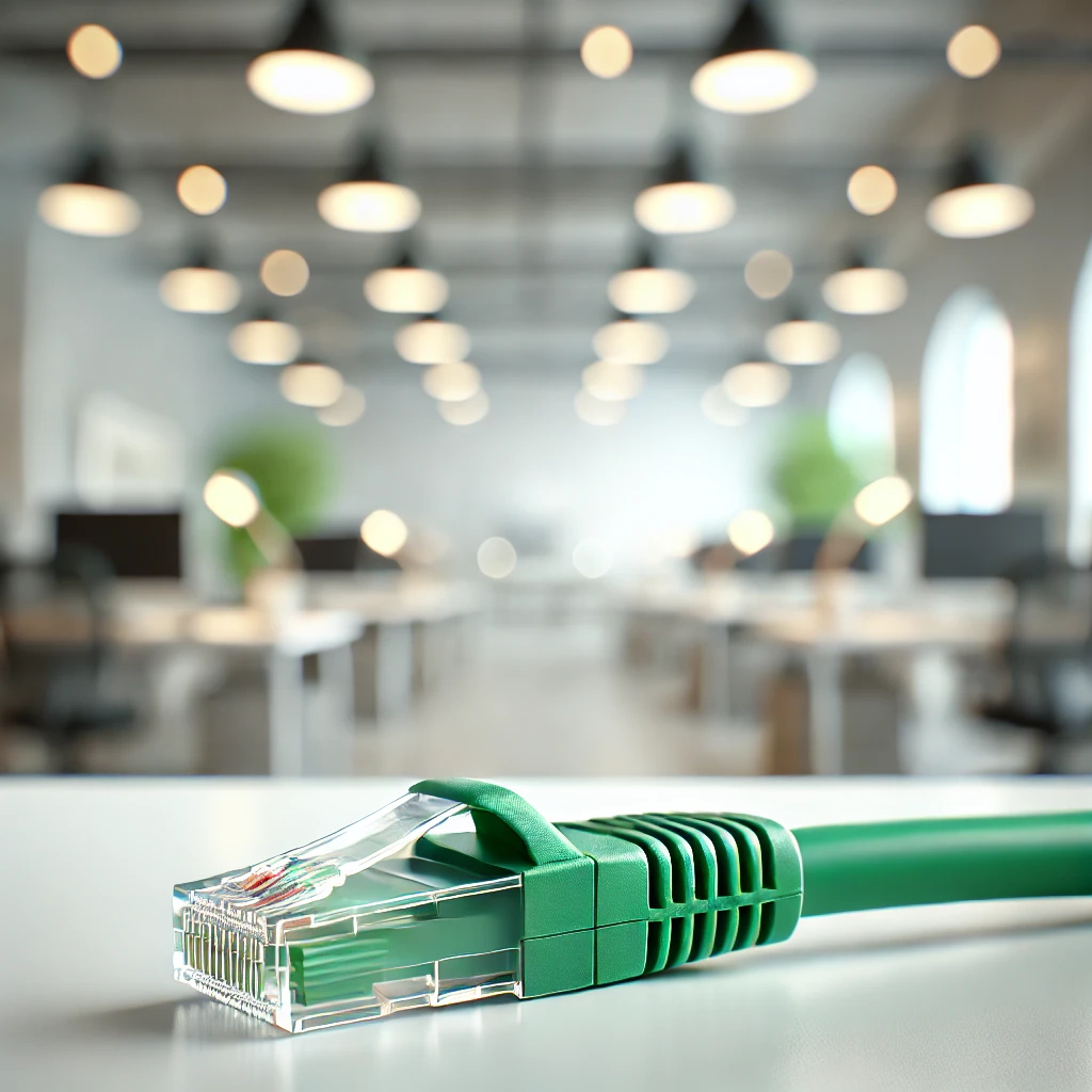 CAT6 Patch Kablo, 3 metre, Yeşil