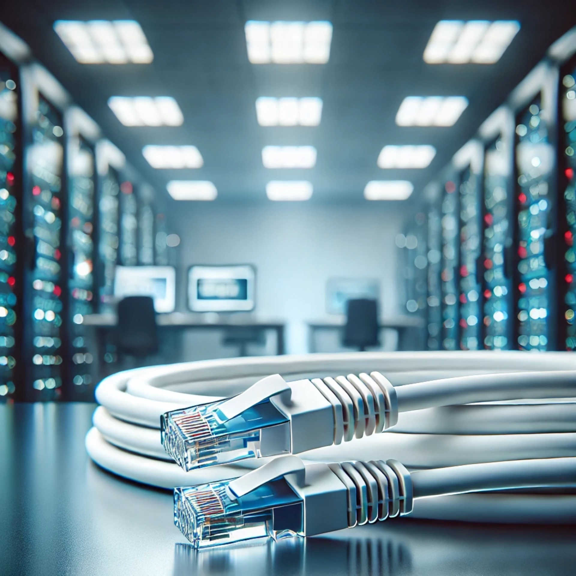 CAT6A U/FTP Patch Kablo - 30cm, Beyaz