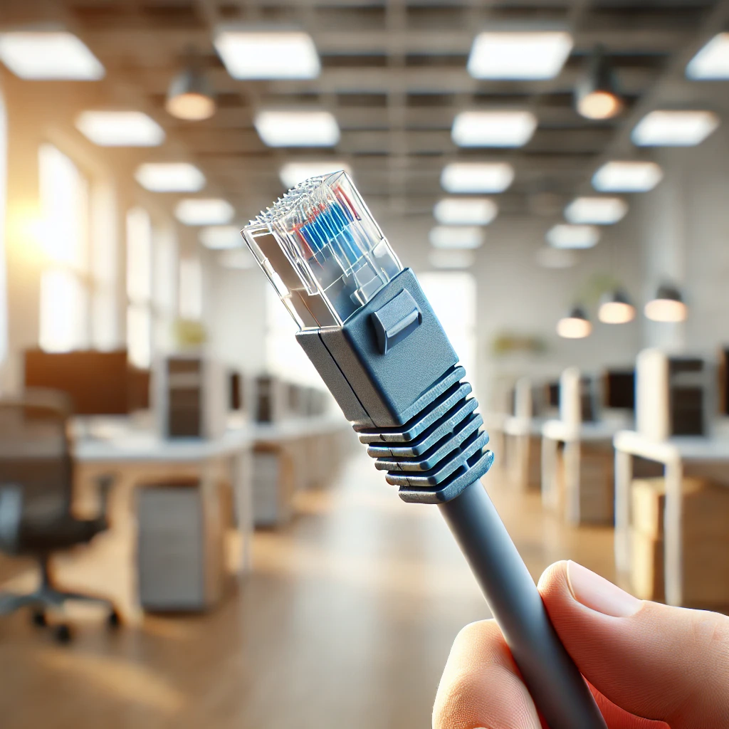 CAT6 Patch Kablo, 30cm, Gri