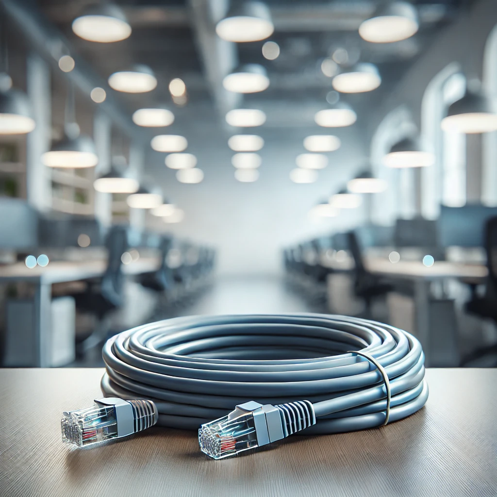 CAT6A F/UTP Patch Kablo - 30cm, Gri