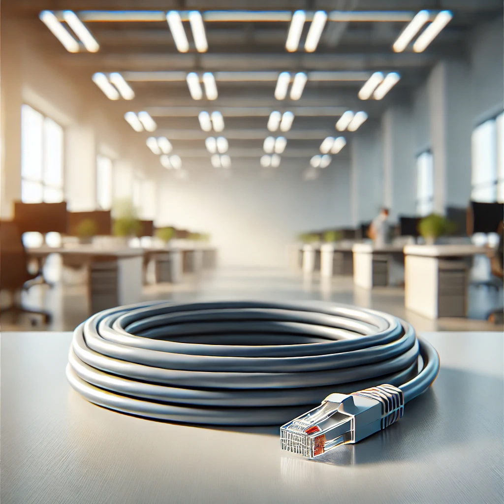 CAT6A S/UTP Patch Kablo - 30cm, Gri