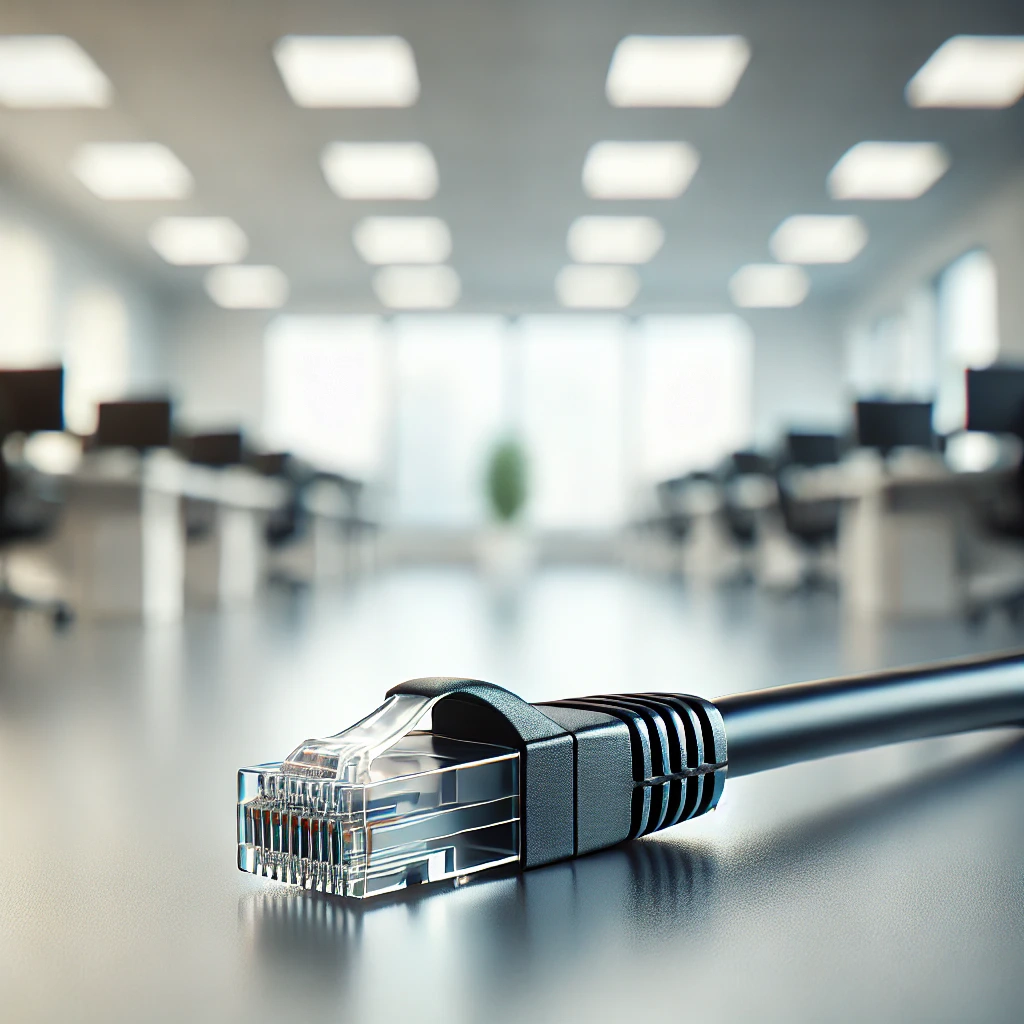 CAT6 Patch Kablo, 30cm, Siyah