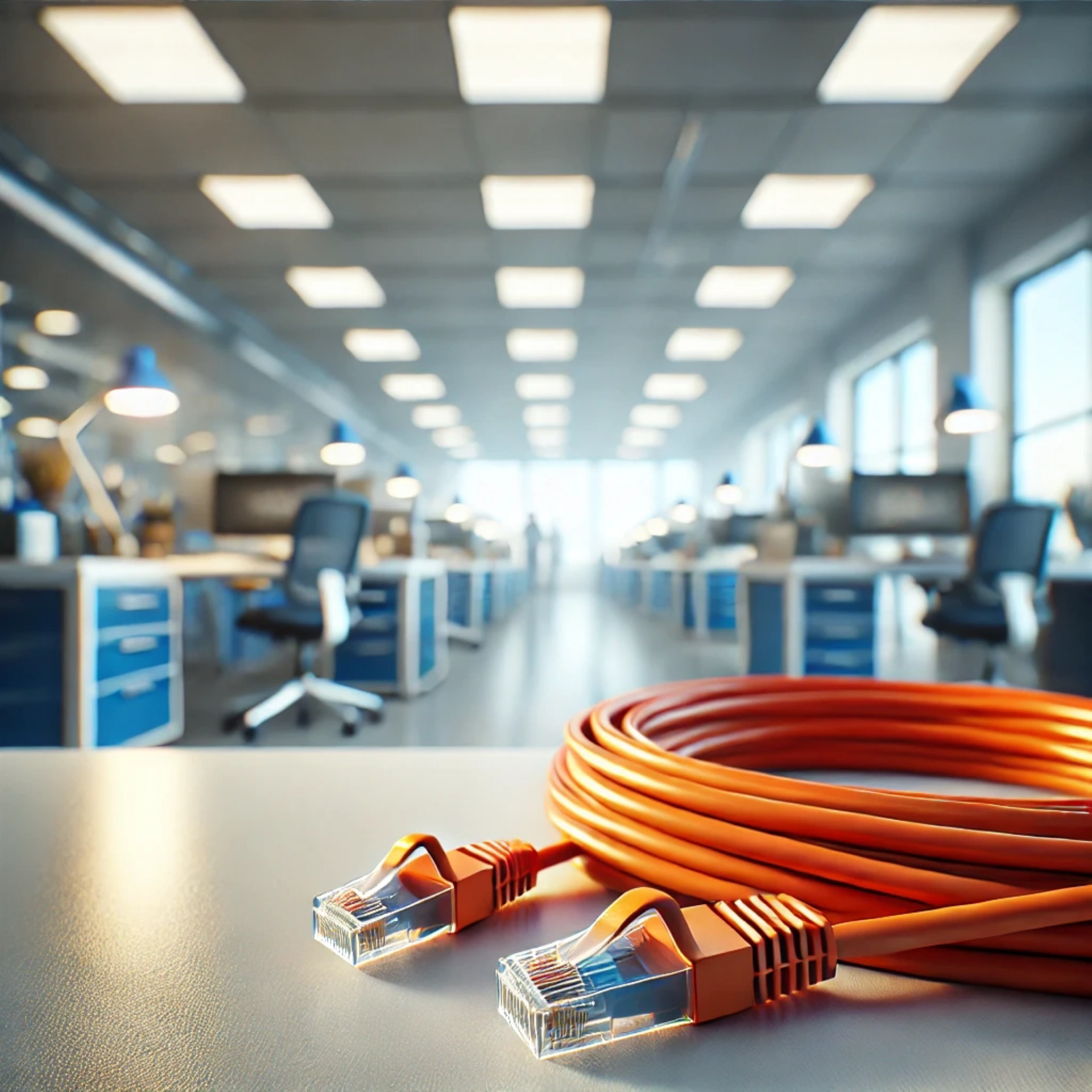 CAT6A U/FTP Patch Kablo - 30cm, Turuncu