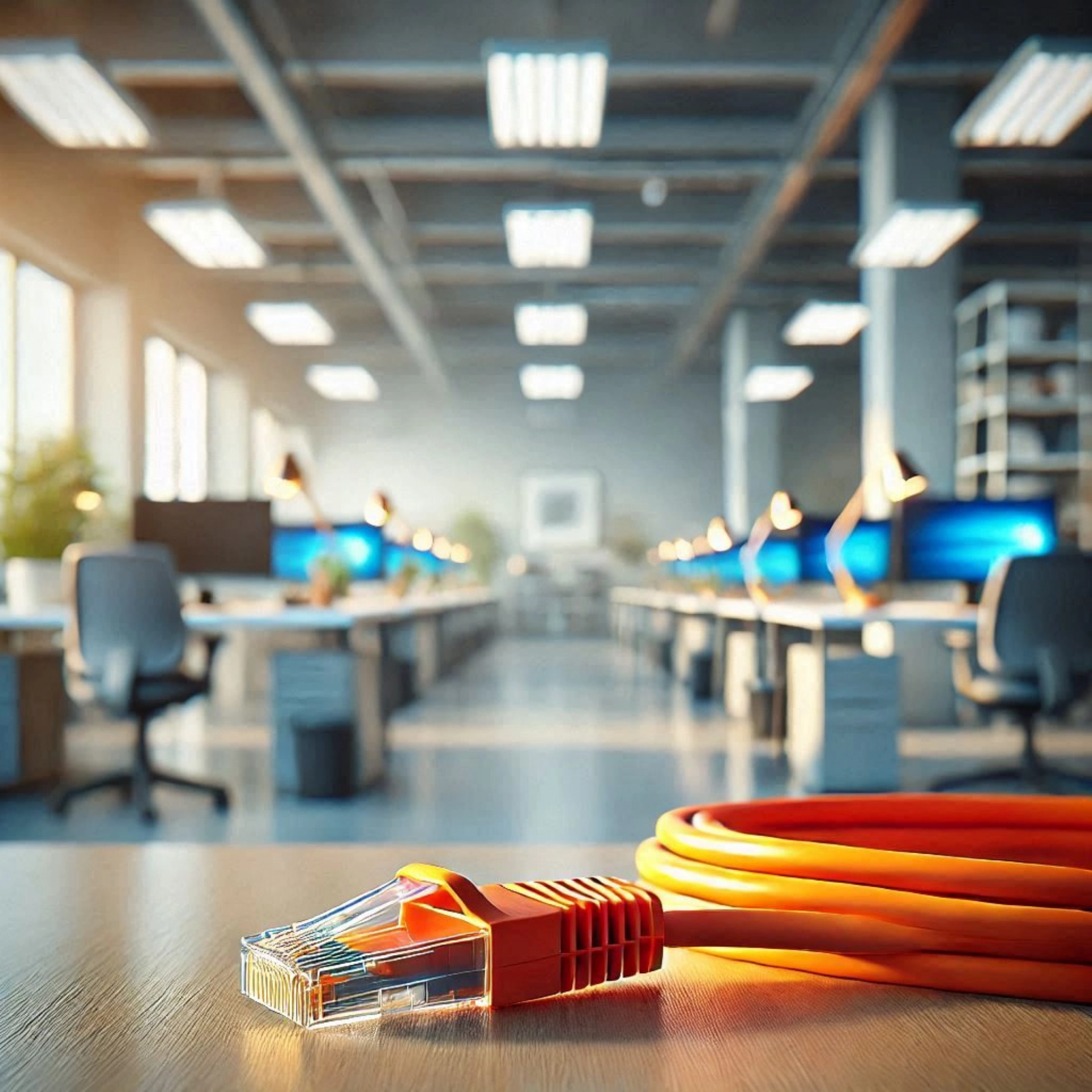 CAT6A U/UTP Patch Kablo - 30cm, Turuncu