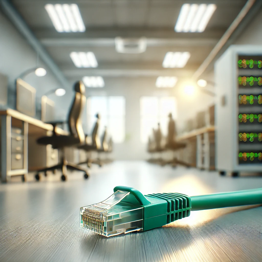 CAT6 Patch Kablo, 30cm, Yeşil