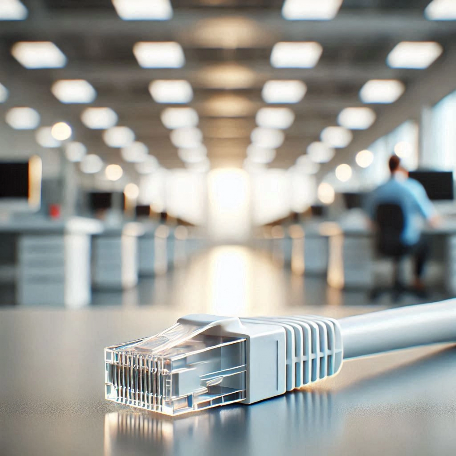 CAT6A SF/UTP Patch Kablo - 30 metre, Beyaz