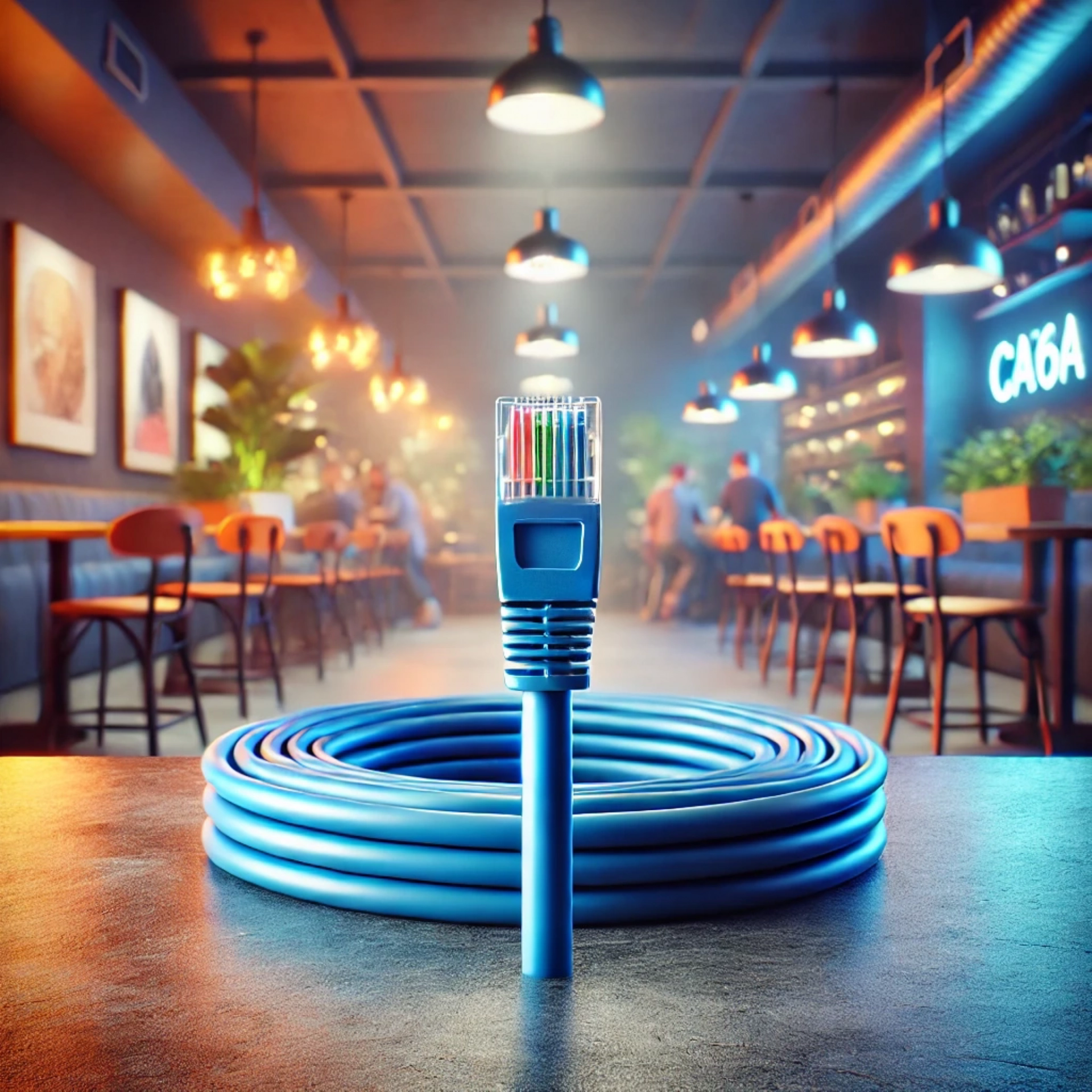 CAT6A F/FTP Patch Kablo - 30 metre, Mavi