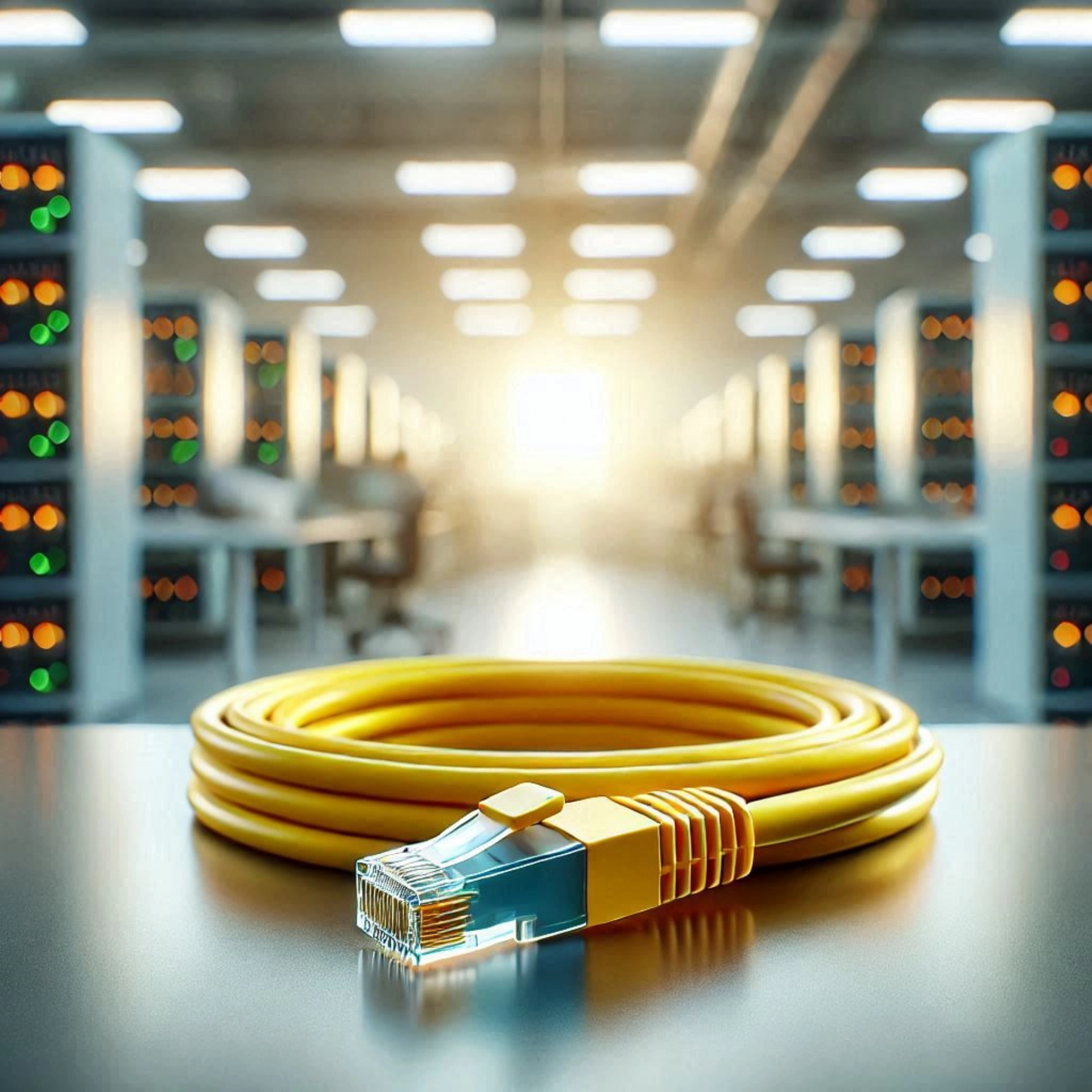 CAT6A SF/UTP Patch Kablo - 30 metre, Sarı