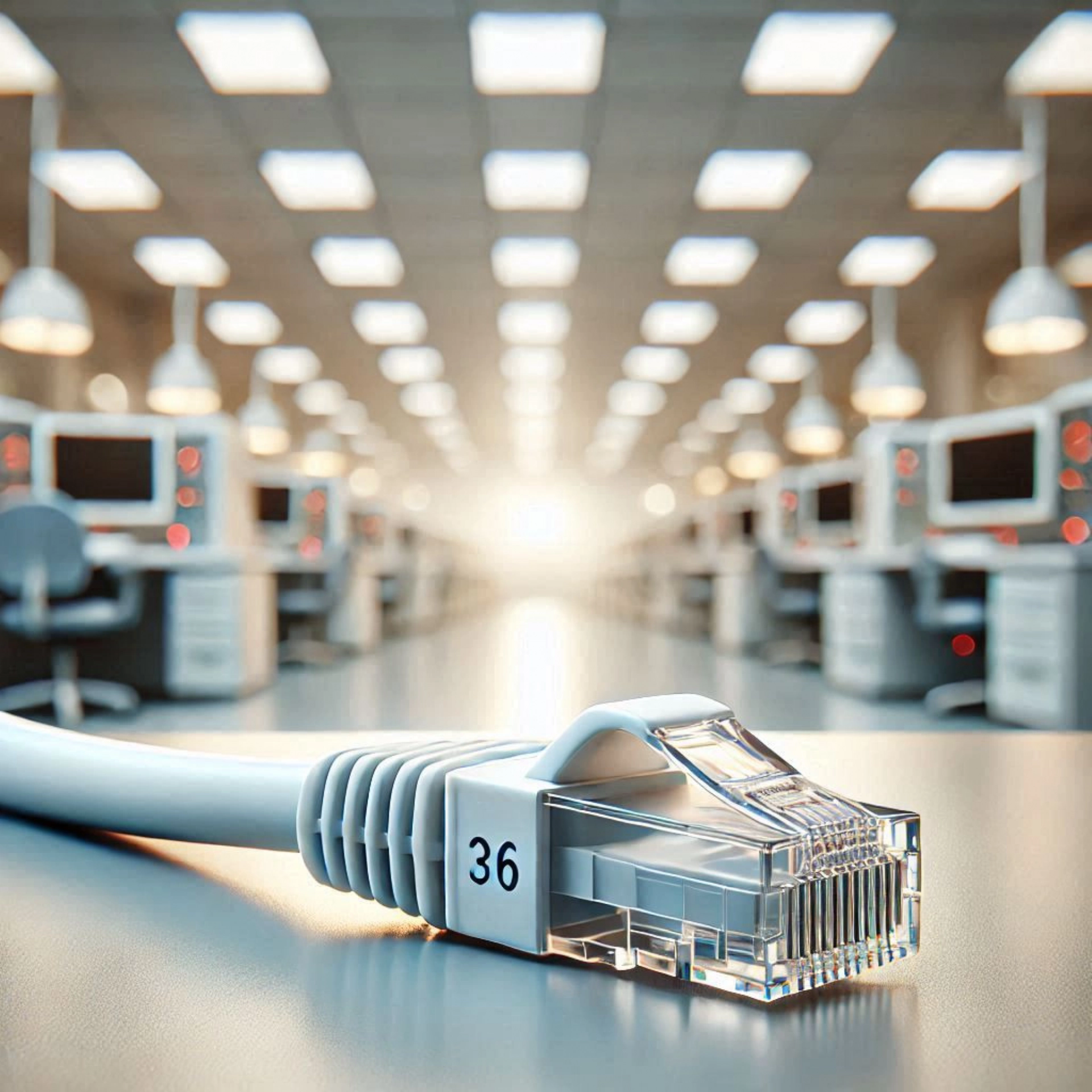 CAT6A F/FTP Patch Kablo - 3 metre, Beyaz