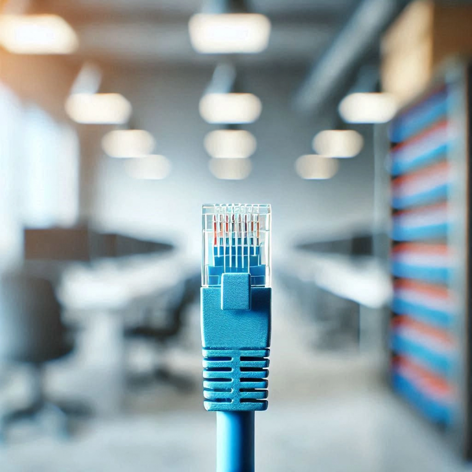 CAT6A F/UTP Patch Kablo - 3 metre, Mavi