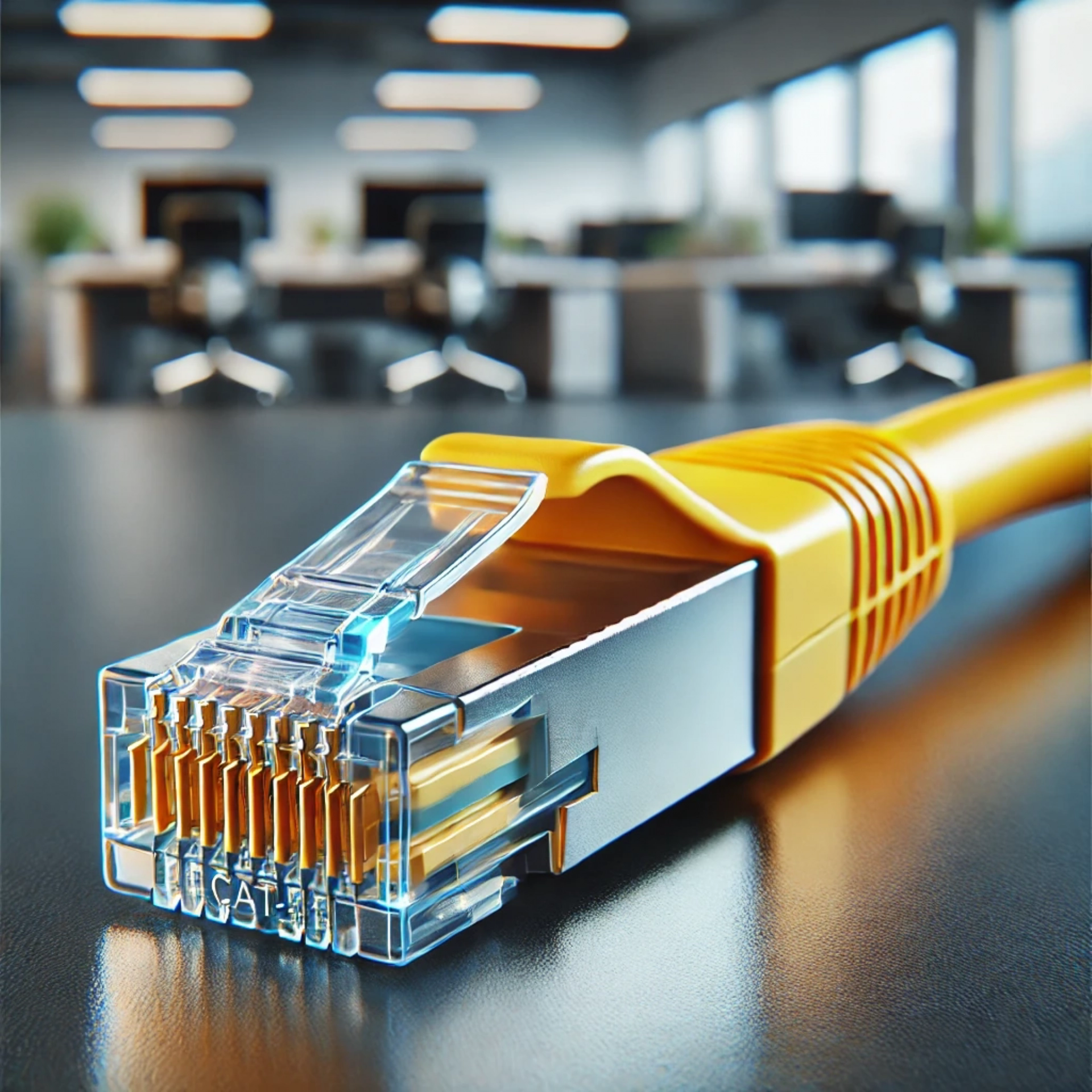 CAT7 Patch Kablo - 3 metre, Sarı