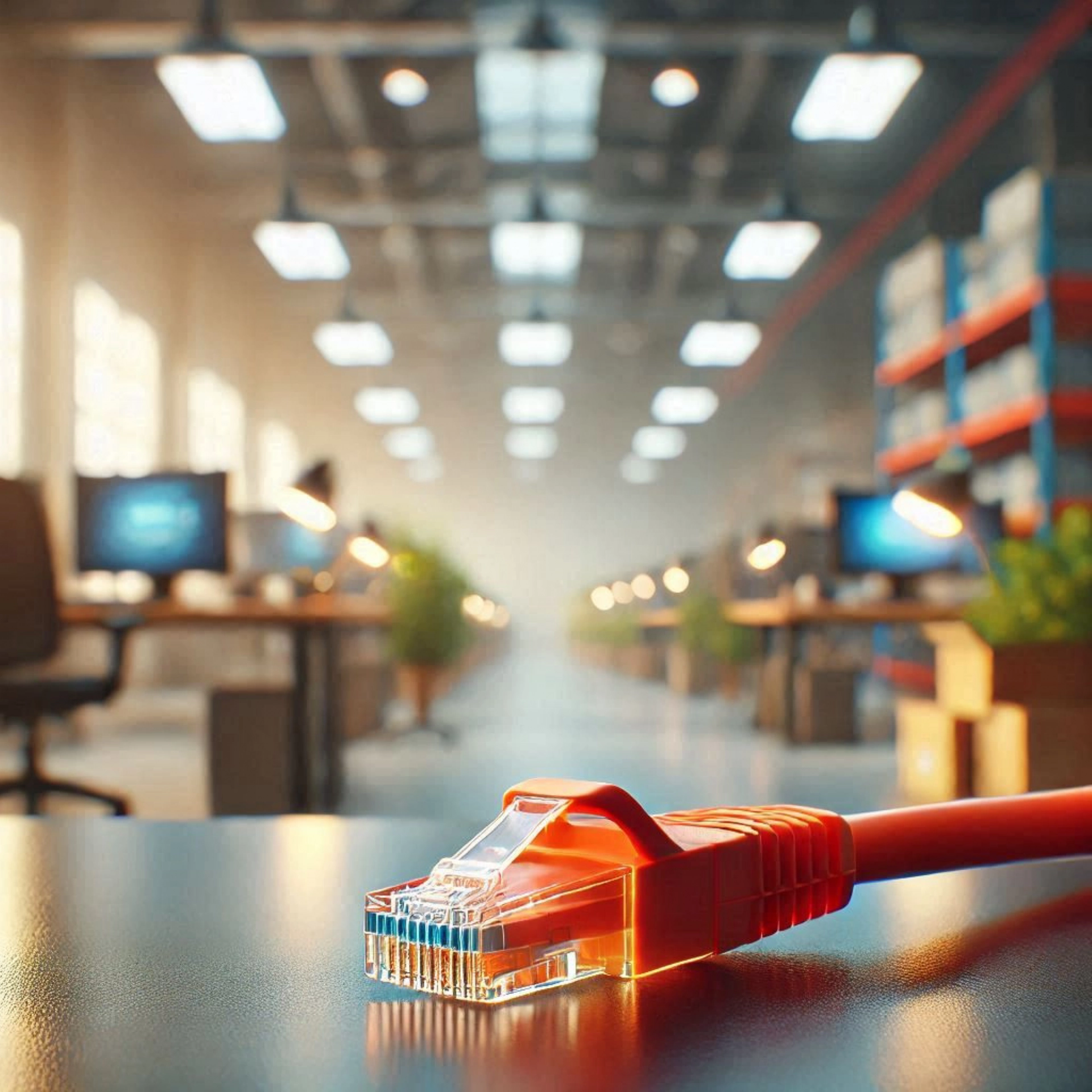 CAT6A S/FTP Patch Kablo - 3 metre, Turuncu