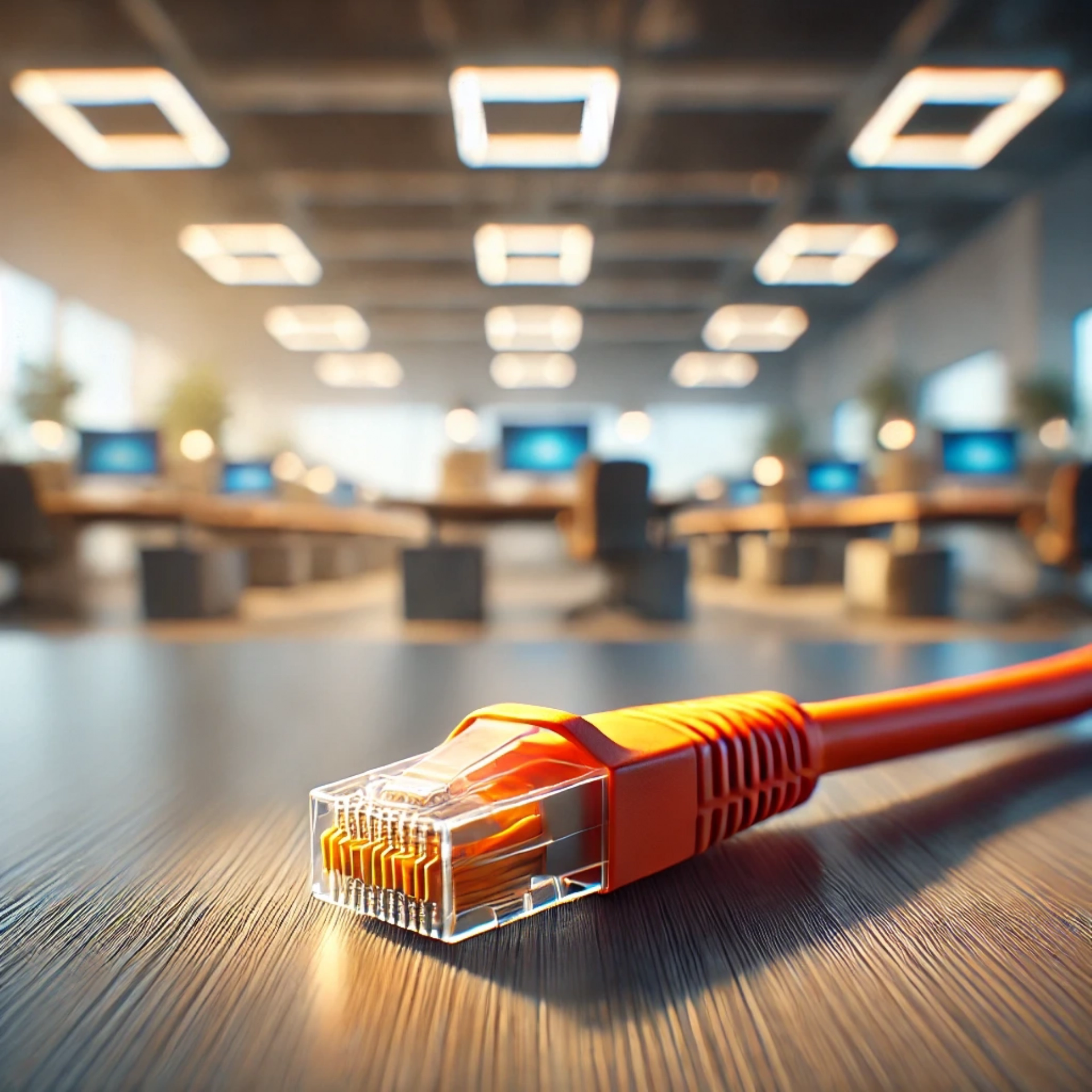 CAT6A U/UTP Patch Kablo - 3 metre, Turuncu