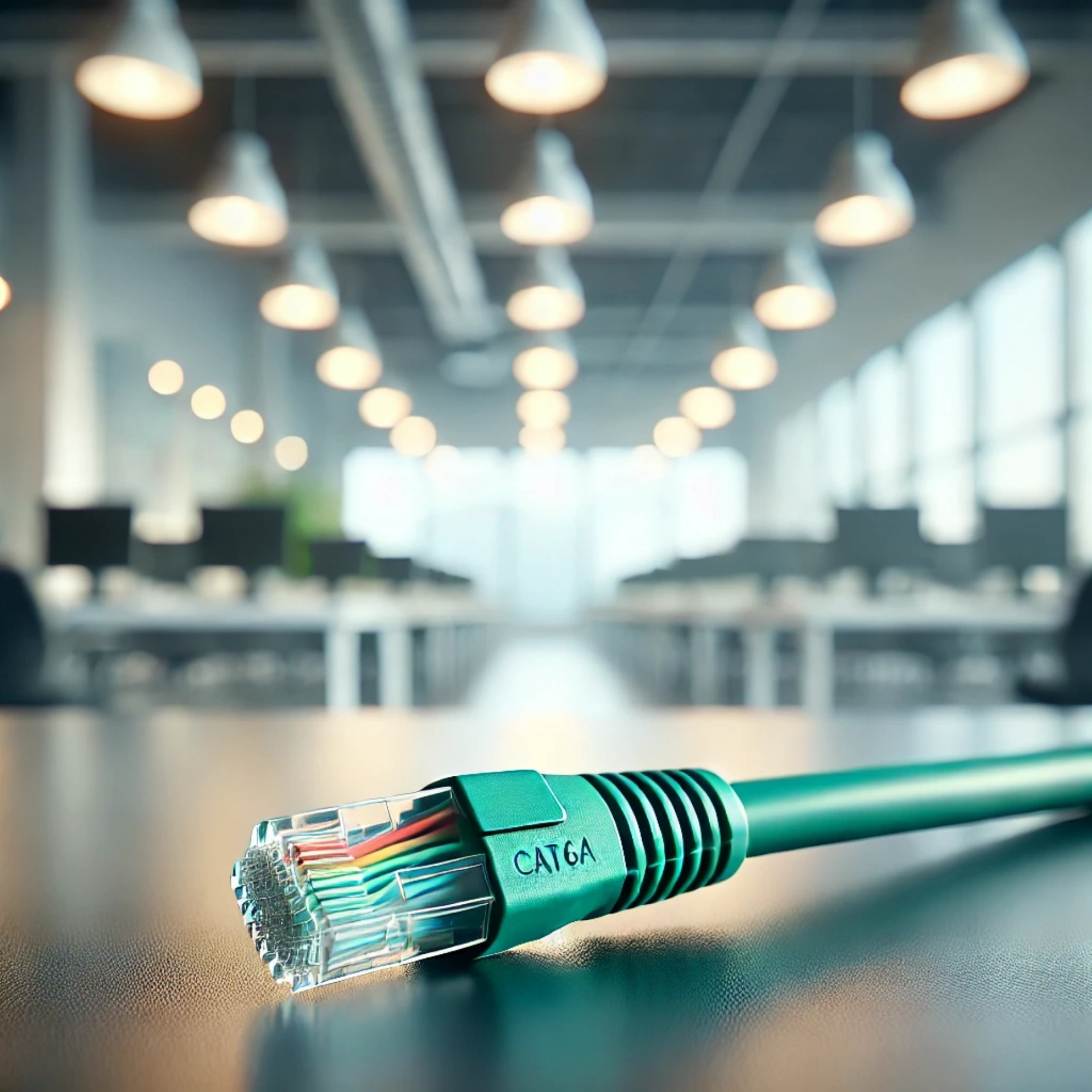 CAT6A SF/UTP Patch Kablo - 3 metre, Yeşil