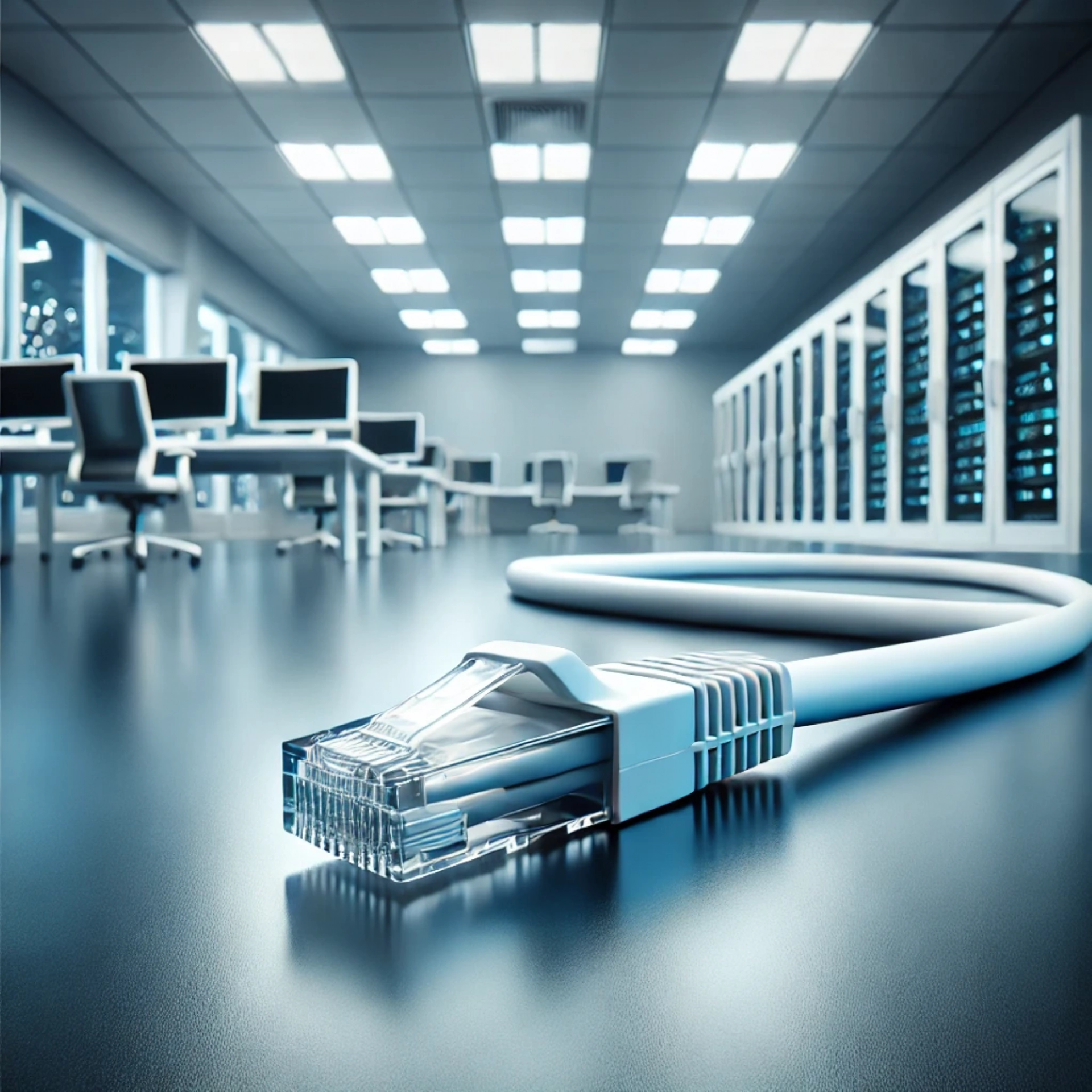 CAT6A SF/UTP Patch Kablo - 40 metre, Beyaz