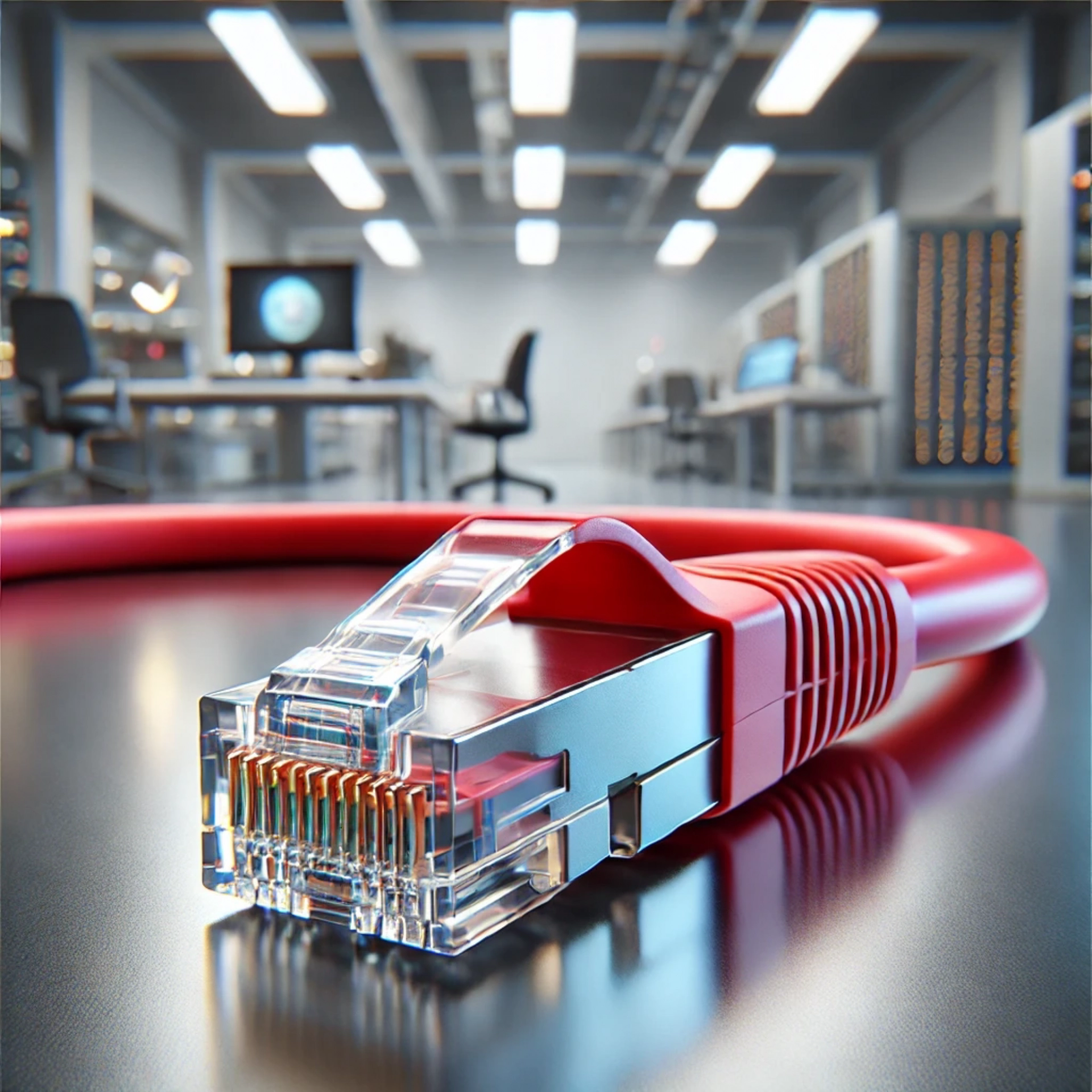 CAT7 Patch Kablo - 40 metre, Kırmızı