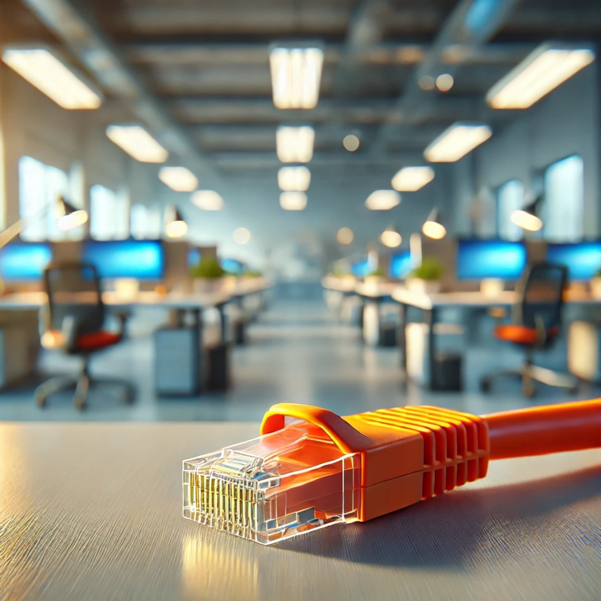 CAT6A SF/UTP Patch Kablo - 40 metre, Turuncu