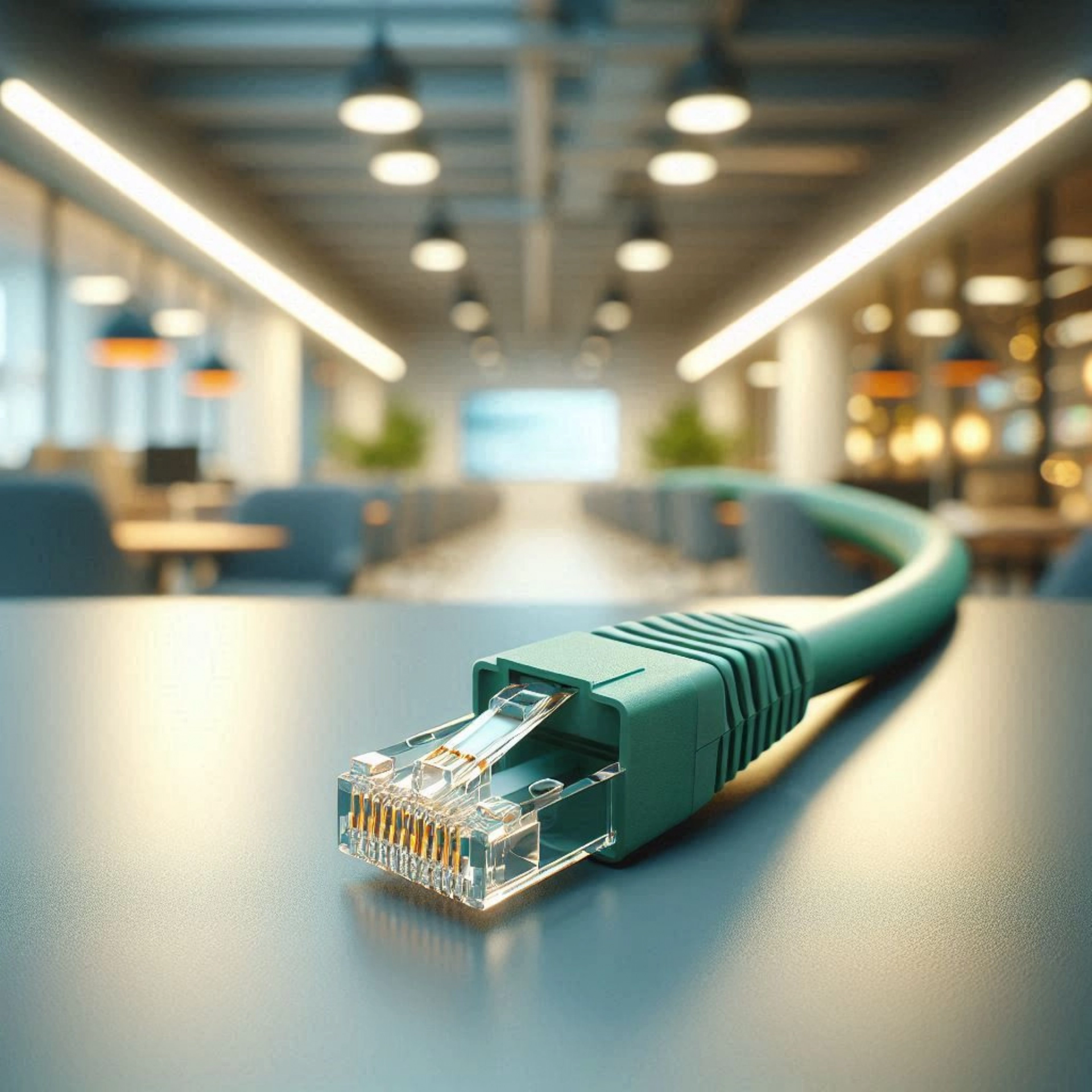 CAT7 Patch Kablo - 40 metre, Yeşil