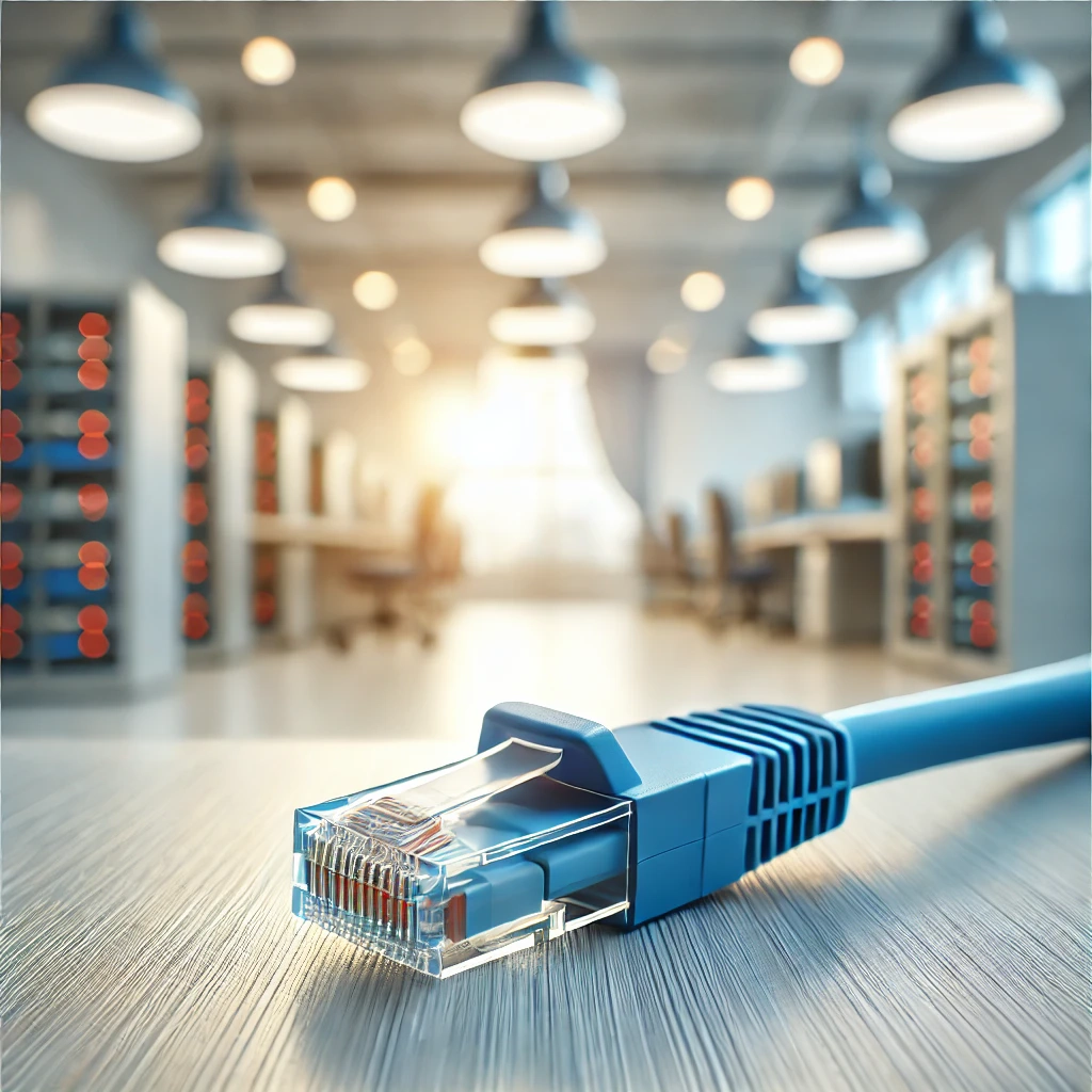 CAT6 Patch Kablo, 50 metre, Mavi