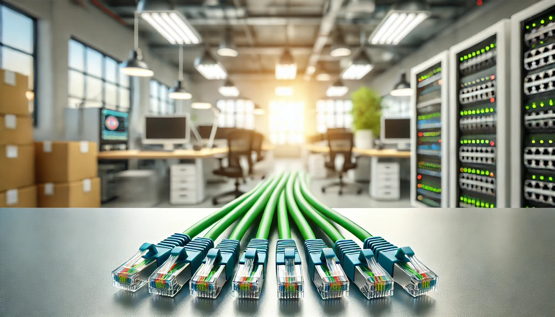 5m Yeşil CAT6 Patch Kablo