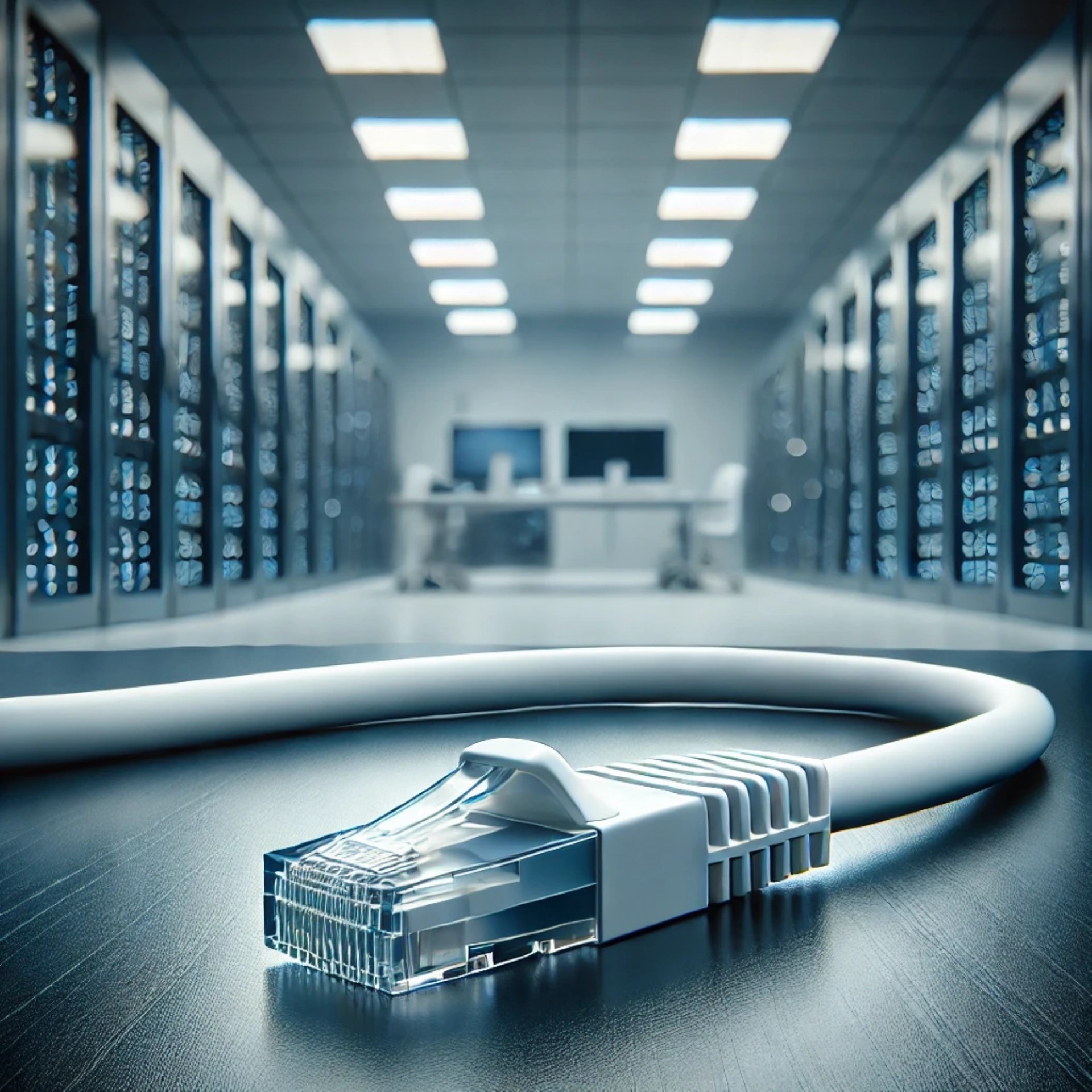 CAT6A F/UTP Patch Kablo - 50cm, Beyaz