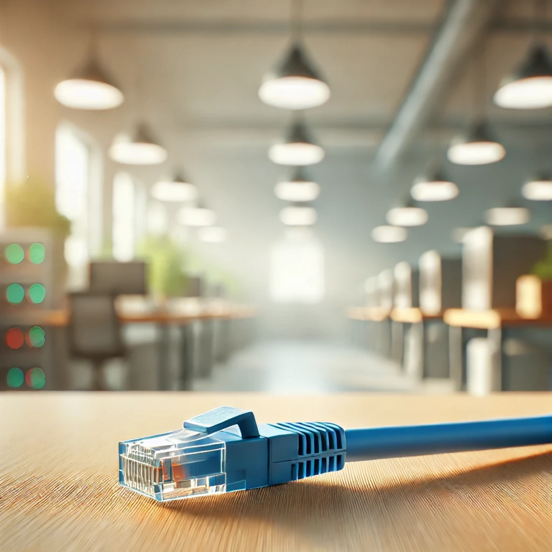 CAT6A S/UTP Patch Kablo - 50cm, Mavi